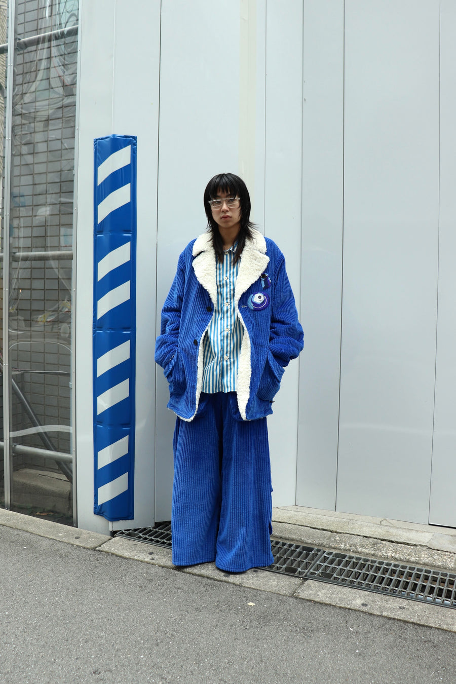 SHINYAKOZUKA  M-PANTALON FOR PALETTE ART ALIVE(BREATHTAKING BLUE)