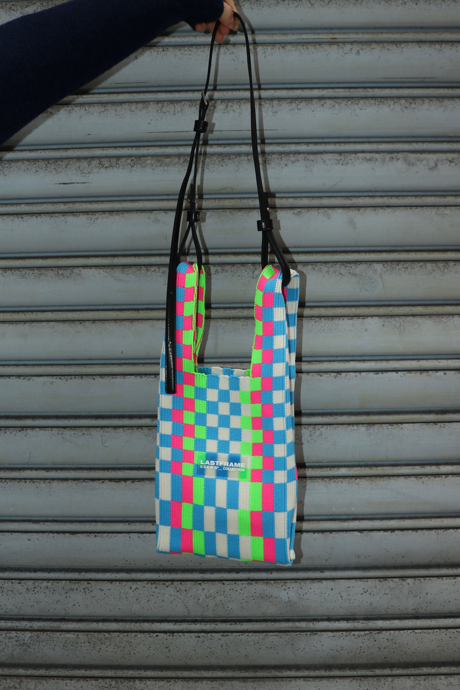 LASTFRAME  MULTI ICHIMATSU MARKET BAG SMALL