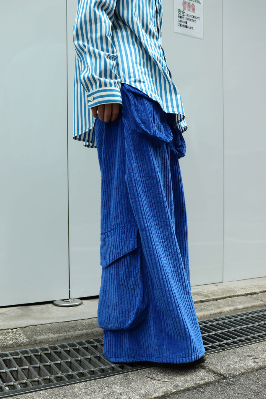 SHINYAKOZUKA  M-PANTALON FOR PALETTE ART ALIVE(BREATHTAKING BLUE)