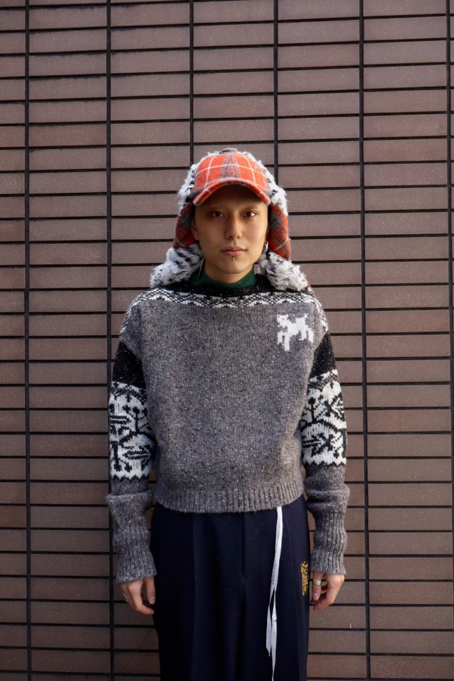 Oscar Ouyang  SHEEP FAIR ISLE JUMPER