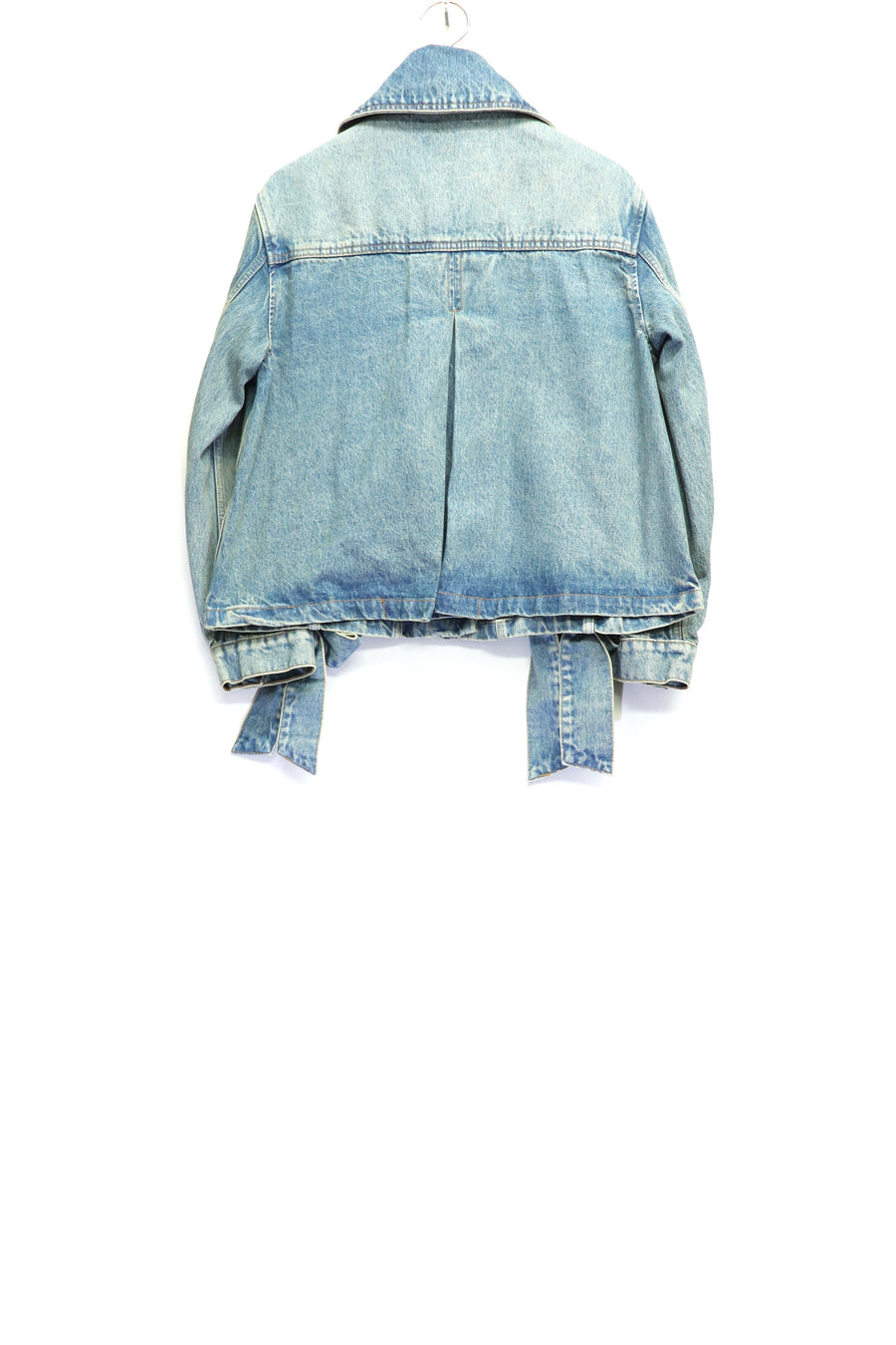 GANNI(ガニー)のTint Rigid Denim Bow Jacket Mid Blue Vintageの通販