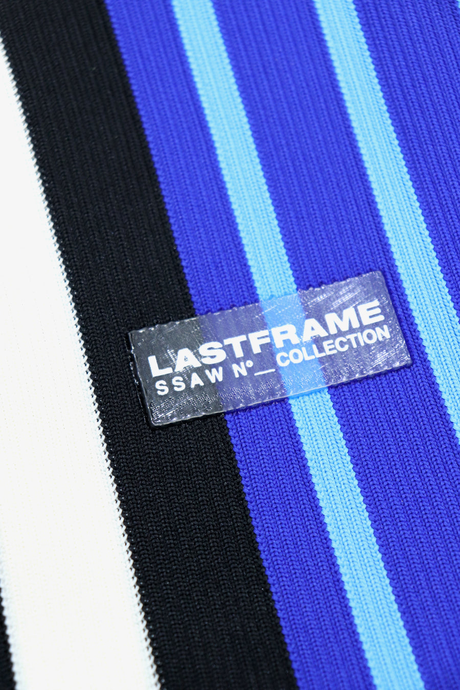 LASTFRAME  RANDOM STRIPE MARKET BAG SMALL