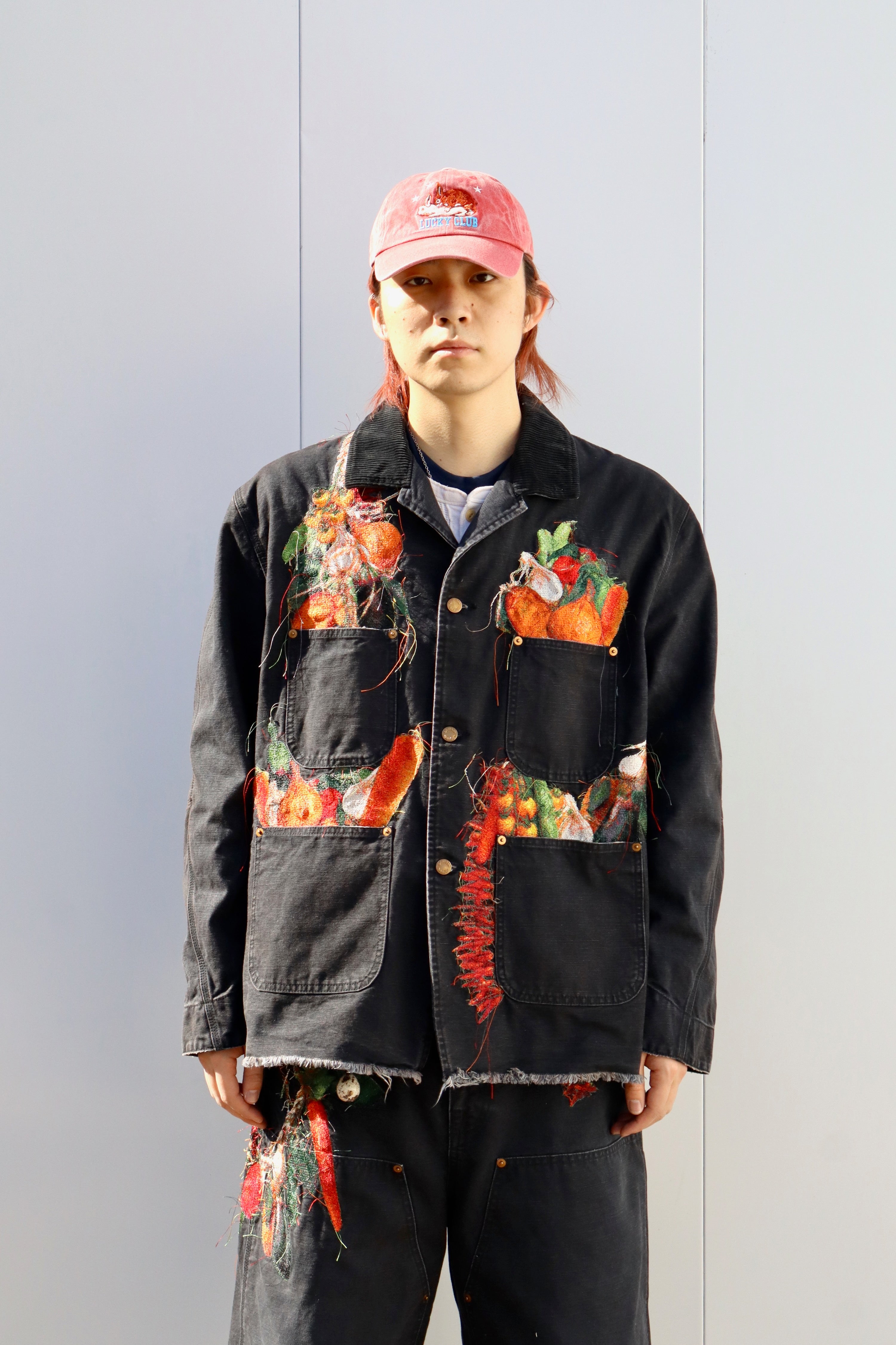doublet(ダブレット)のVEGETABLE EMBROIDERY WORK JACKET BLACKの通販
