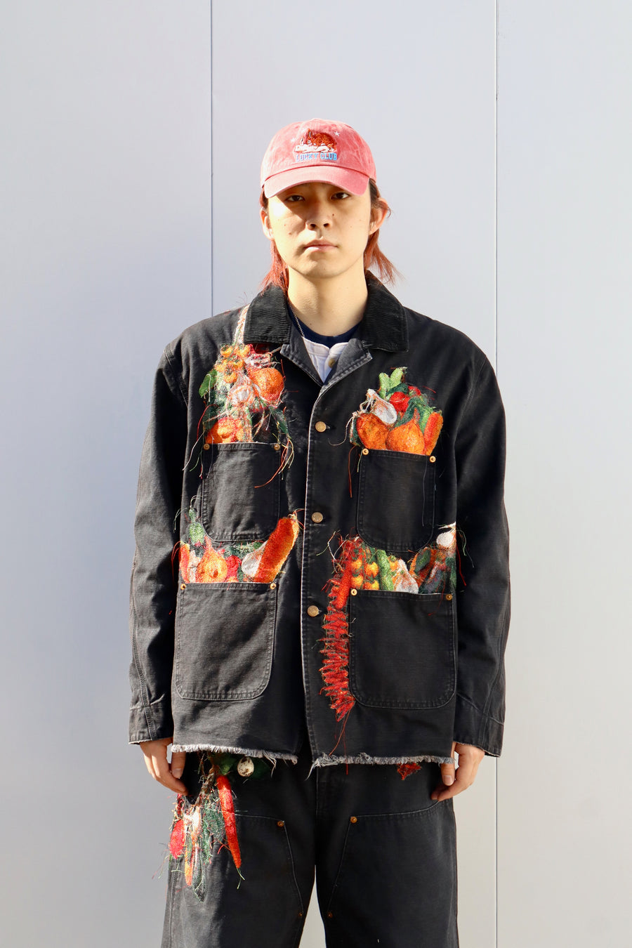doublet(ダブレット)のVEGETABLE EMBROIDERY WORK JACKET BLACKの通販