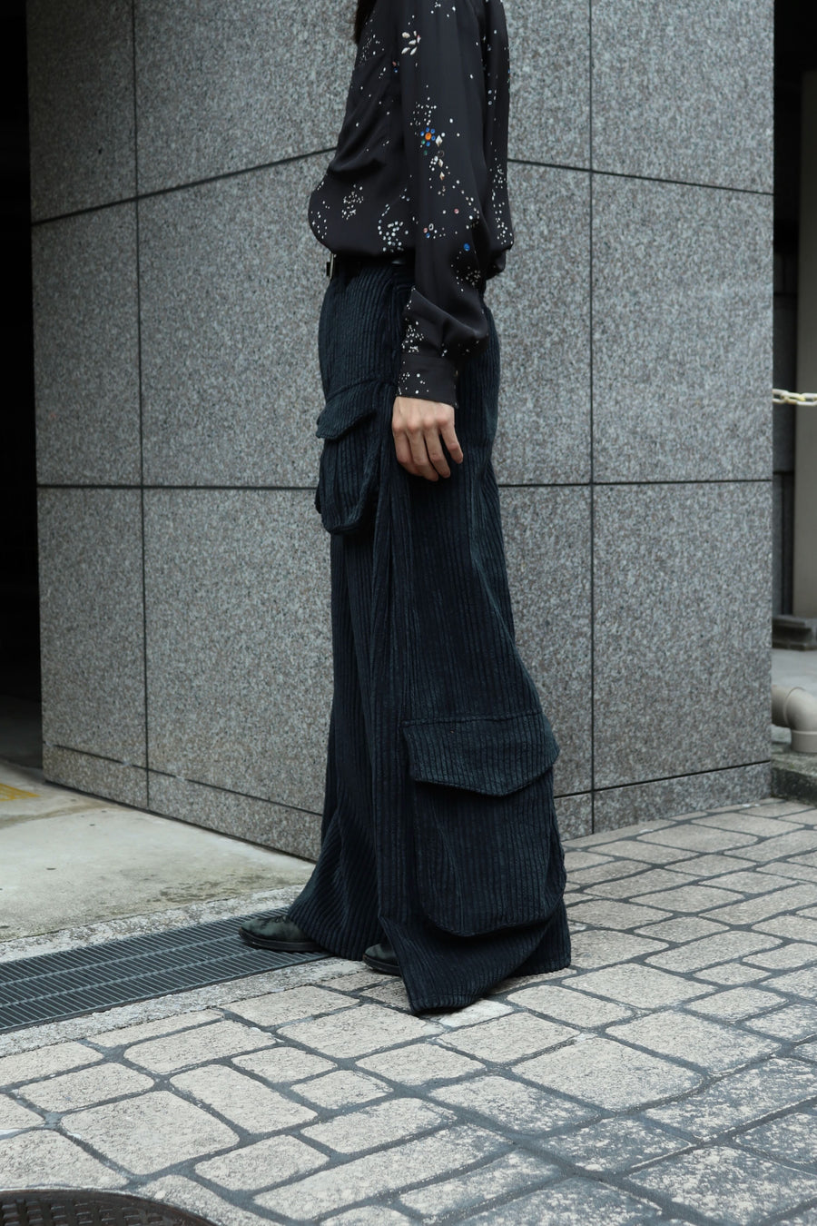 SHINYAKOZUKA  M-PANTALON FOR PALETTE ART ALIVE(DAWN BLACK)