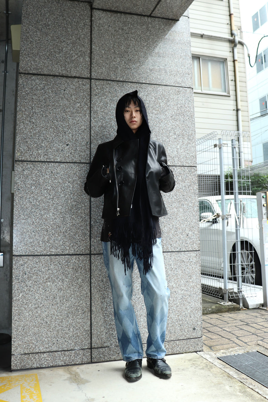 MASU  CLASSIC MOTORCYCLE LEATHER JACKET