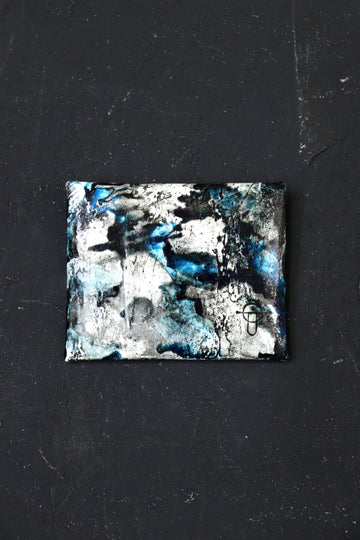 KAGARI YUSUKE  都市型迷彩 封筒型 コインケース(青)