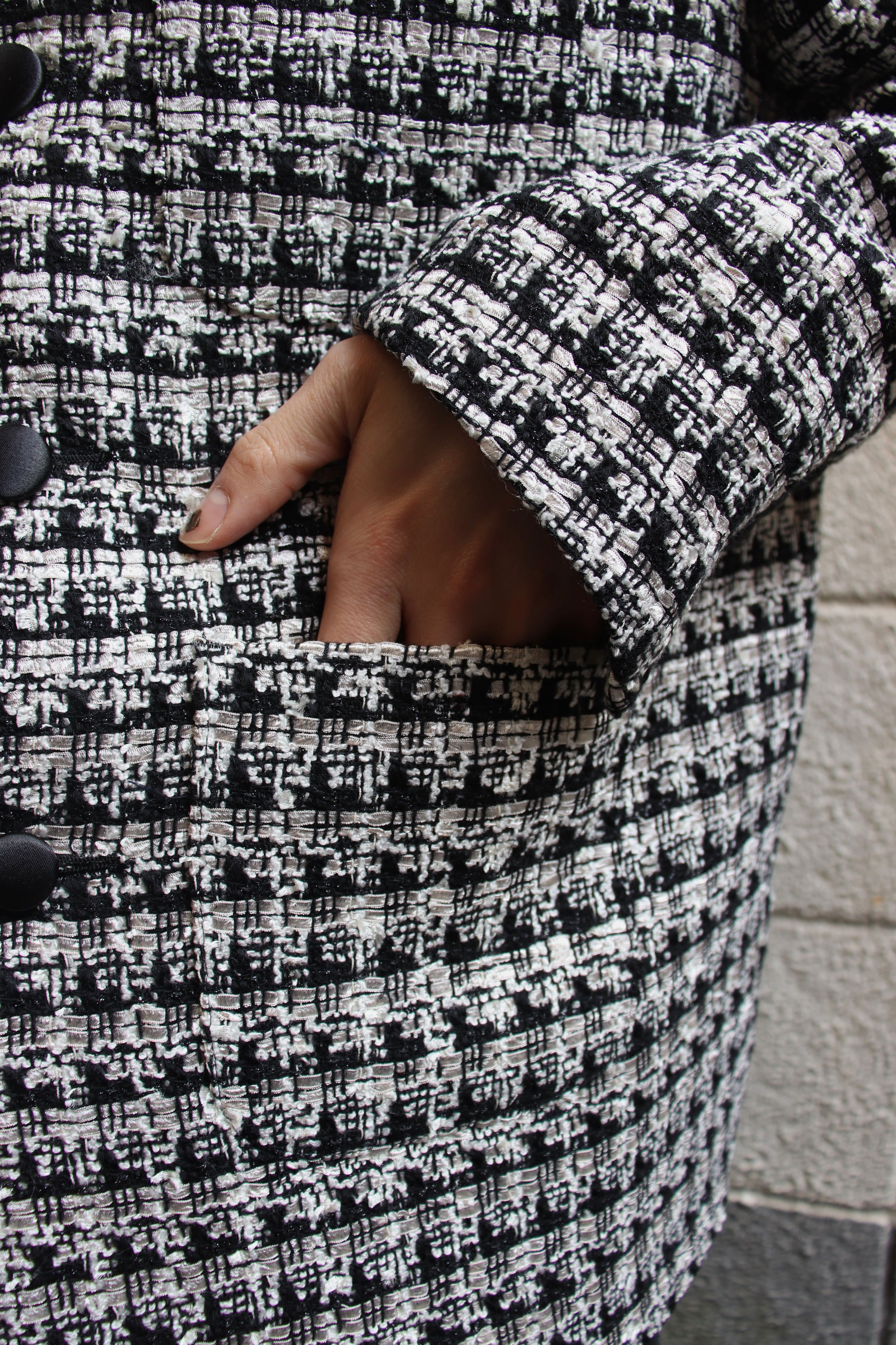 ジャケット・アウター taiga igari tweed act jacket 24ss Taiga Igari(タイガ イガリ)のTweed Act Jacketの通販｜PALETTE art