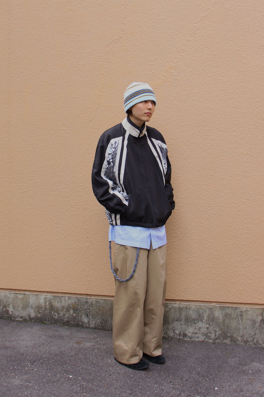 YUKI HASHIMOTO  2024ss TWISTED WORK PANTS(BEIGE)