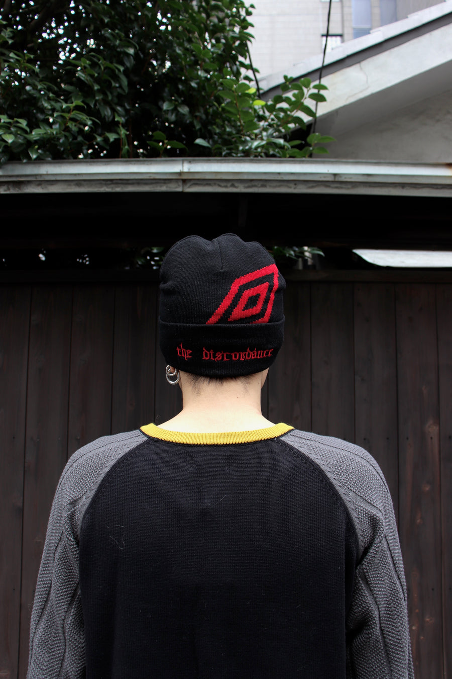 Children of the discordance  UMBRO Logo Beanie(BLACK)