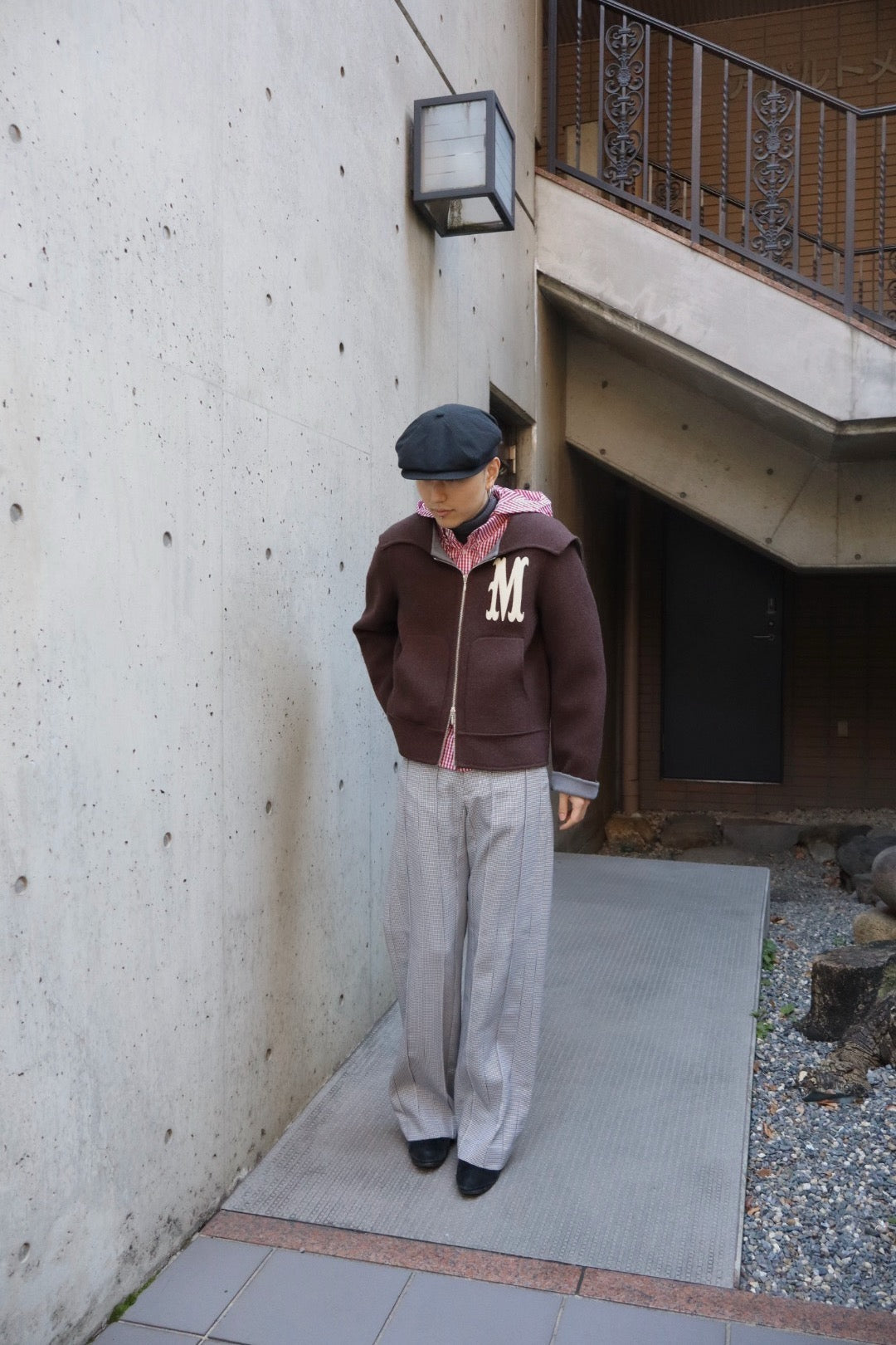 MASU(エムエーエスユー)のPLEATED PANTS GRAYの通販｜PALETTE art