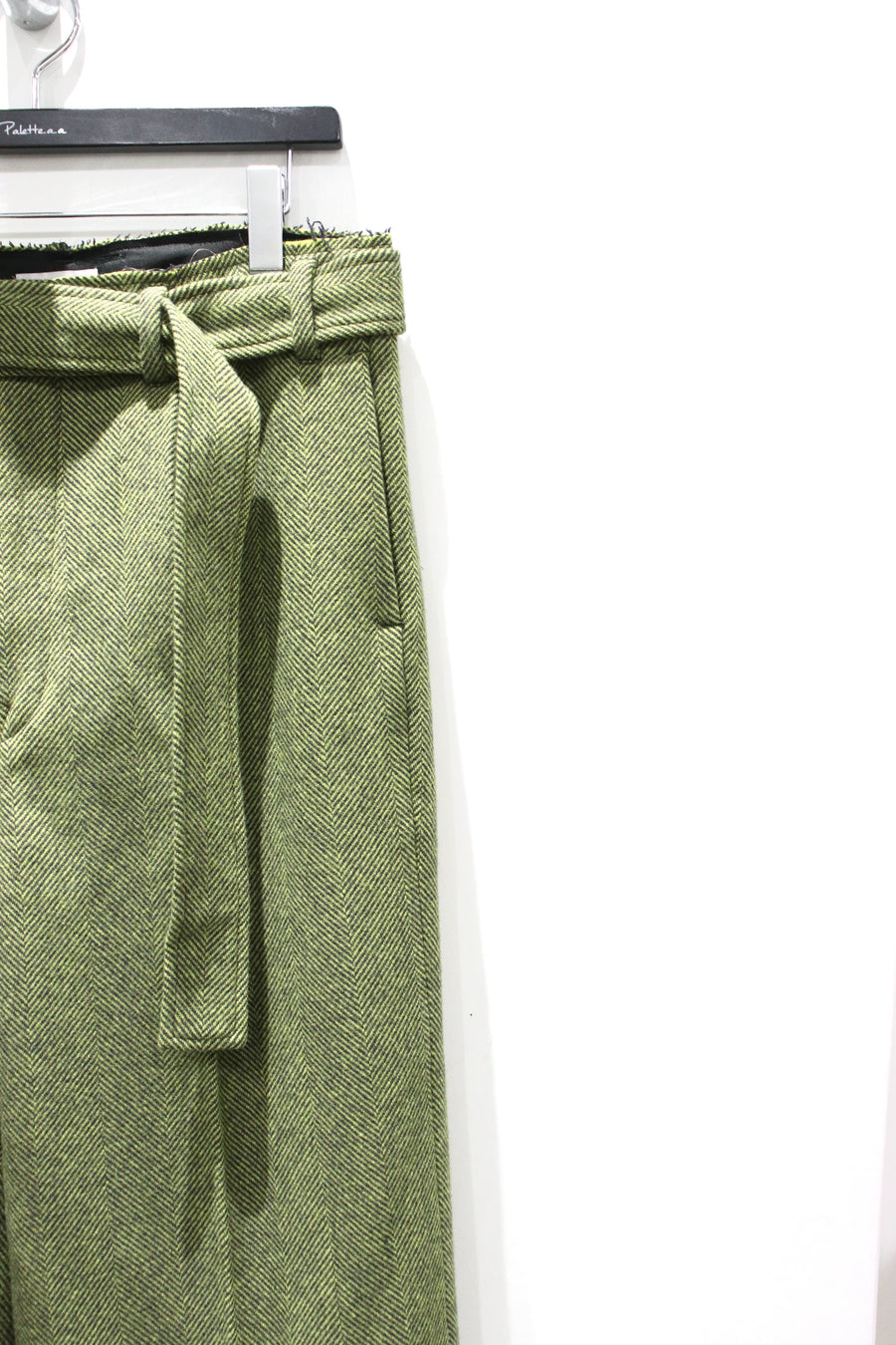 BED j.w. FORD  Herring Bone Wool Wide Pants