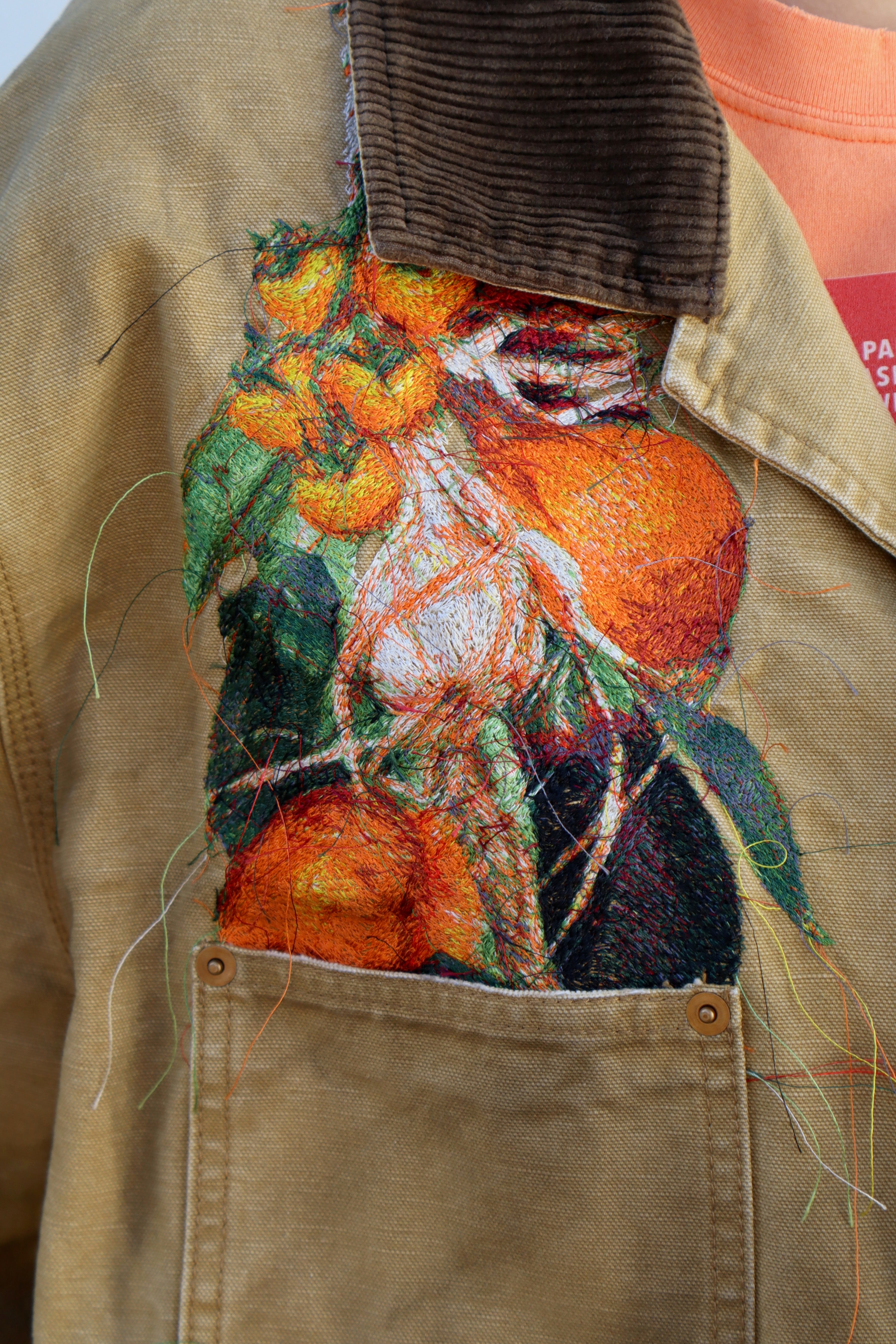 doublet(ダブレット)のVEGETABLE EMBROIDERY WORK JACKET BEIGEの通販
