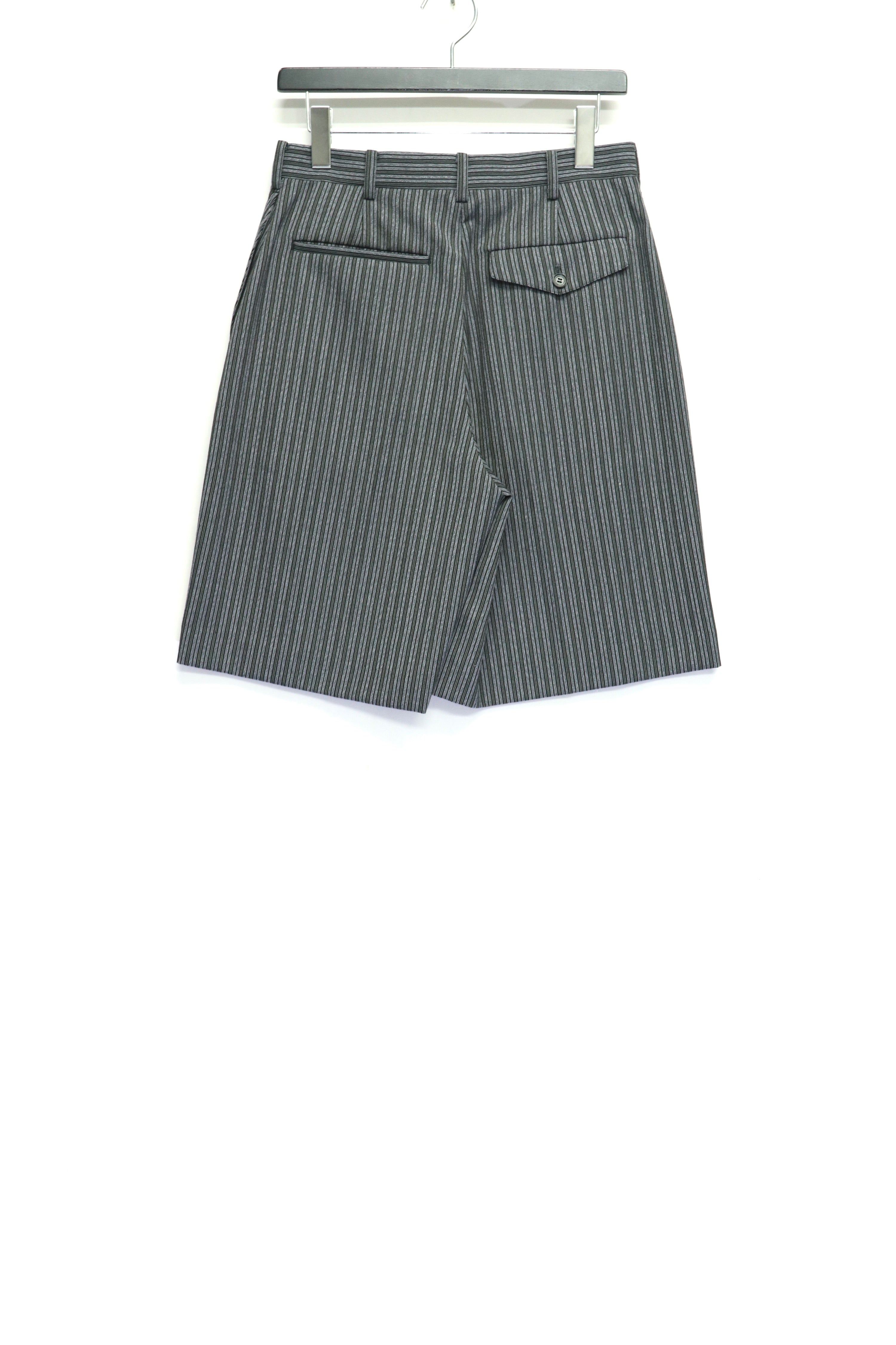 LITTLEBIG CHALK STRIPE SHORT セットアップ LITTLEBIG(リトルビッグ)のStripe Short Trousers Blackの通販