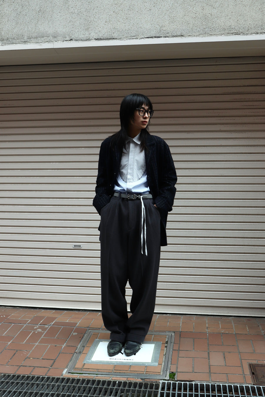 beta post  reversible suspension belt(GRAY)