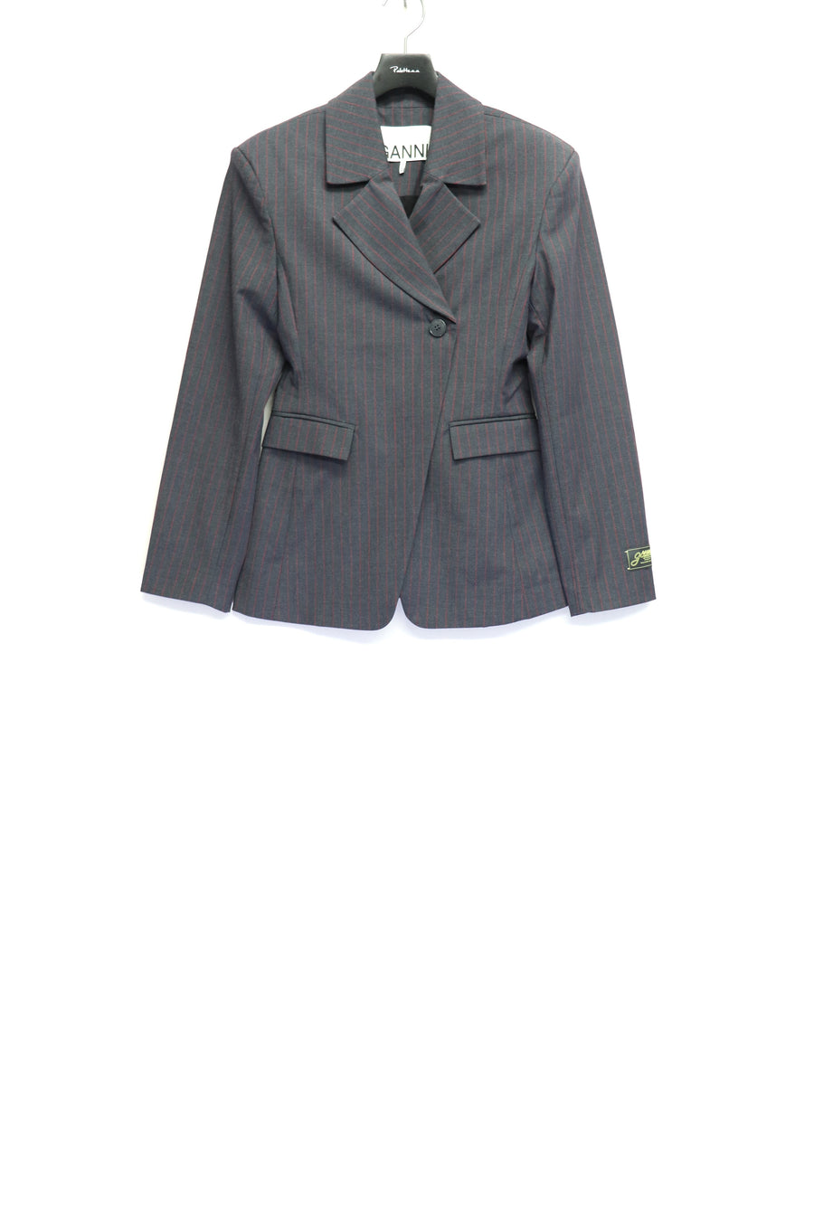 GANNI  Stretch Stripe Blazer