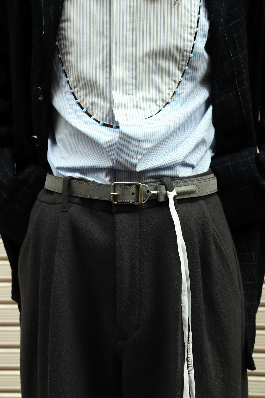 beta post  reversible suspension belt(GRAY)