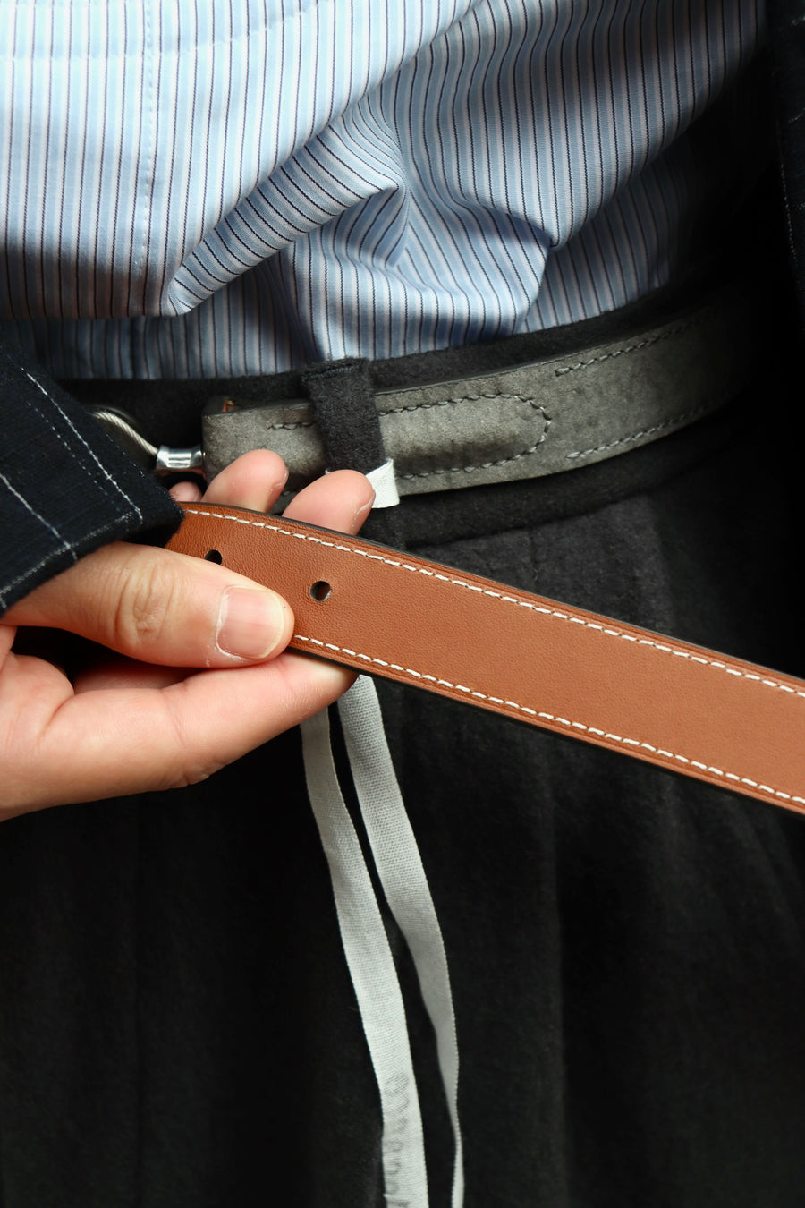 beta post  reversible suspension belt(GRAY)