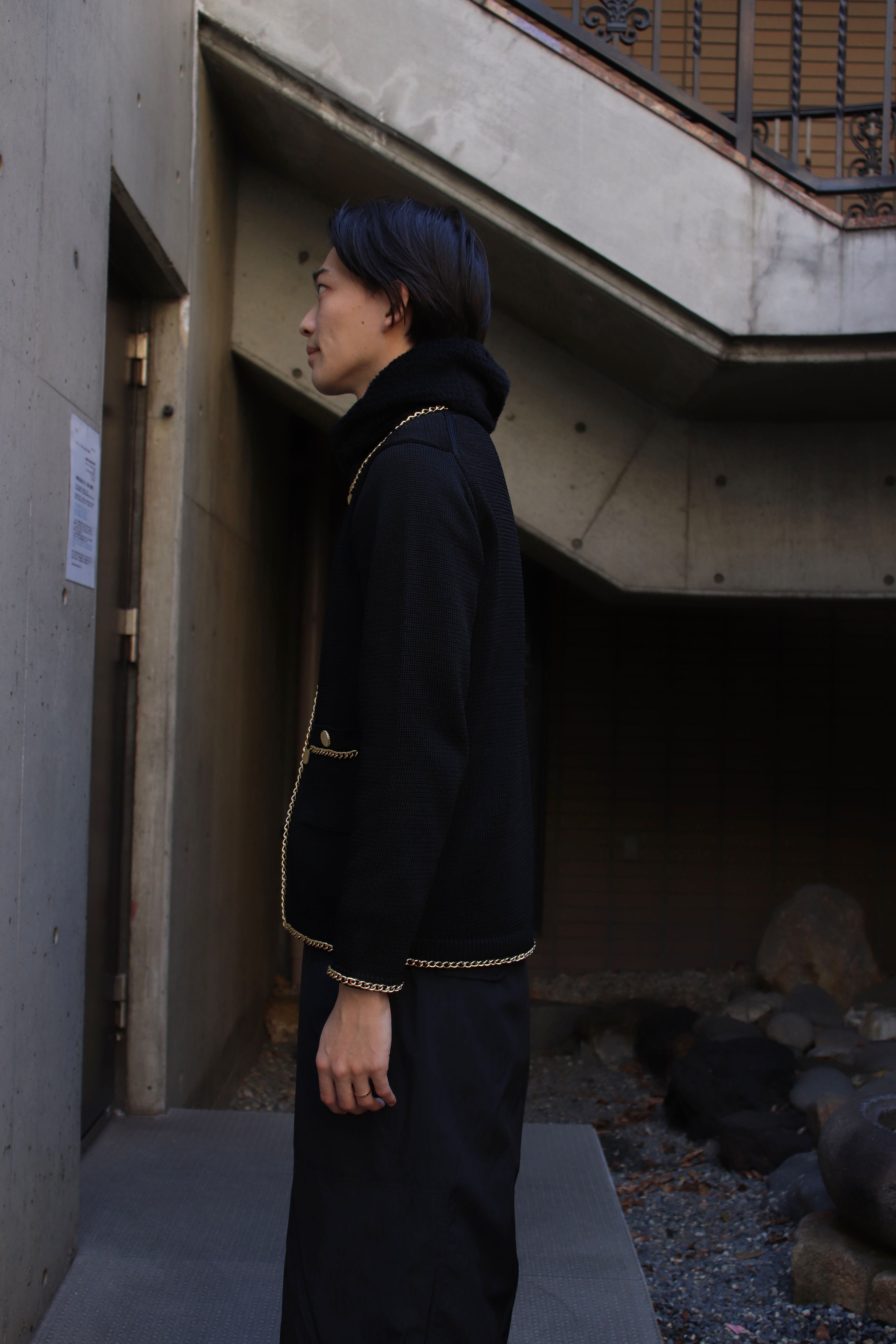 BED J.W. FORD(ベッドフォード)のChain Knit Cardiganの通販｜PALETTE