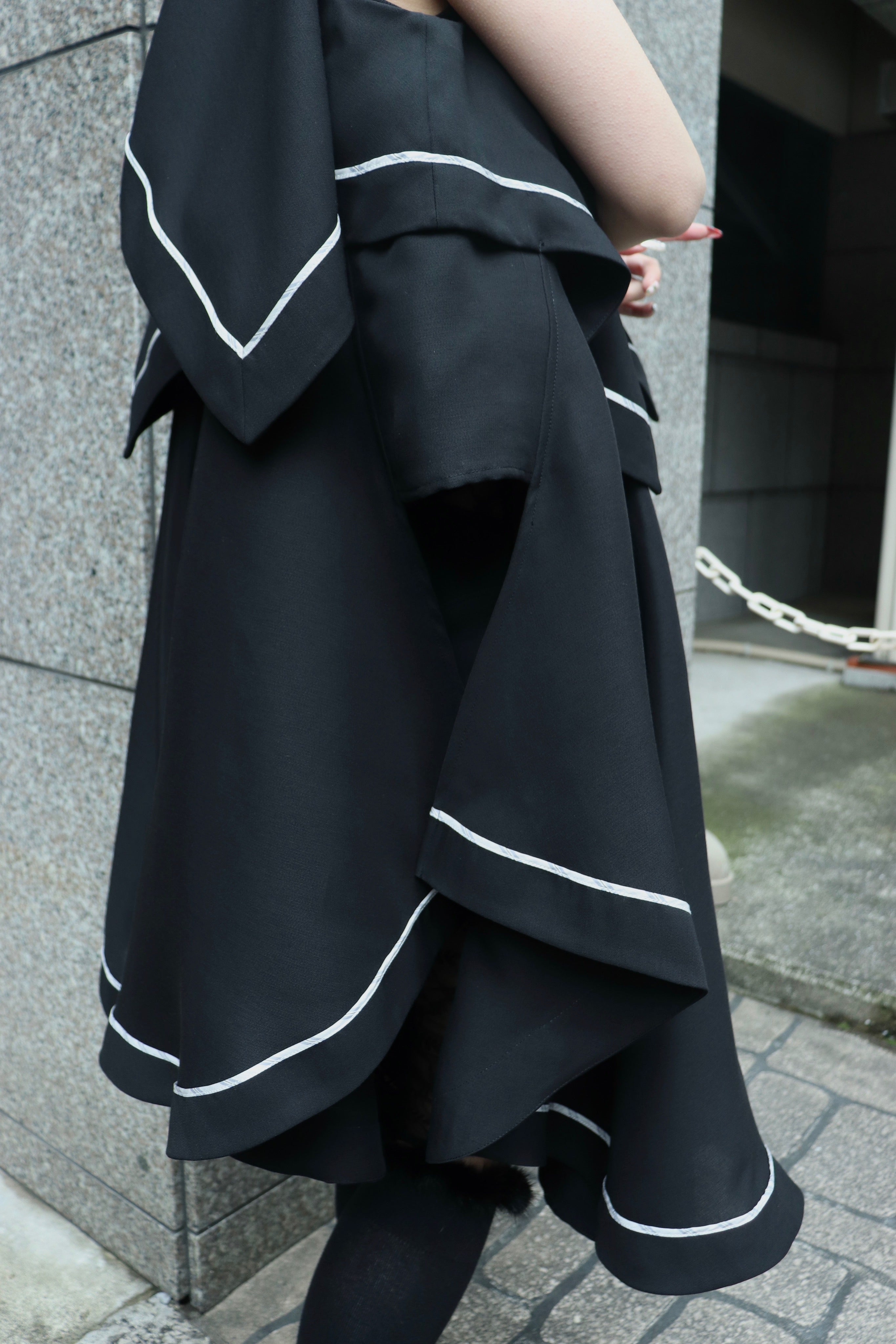 AKIKOAOKI(アキコアオキ)のHem dress-02の通販｜PALETTE art aliveの