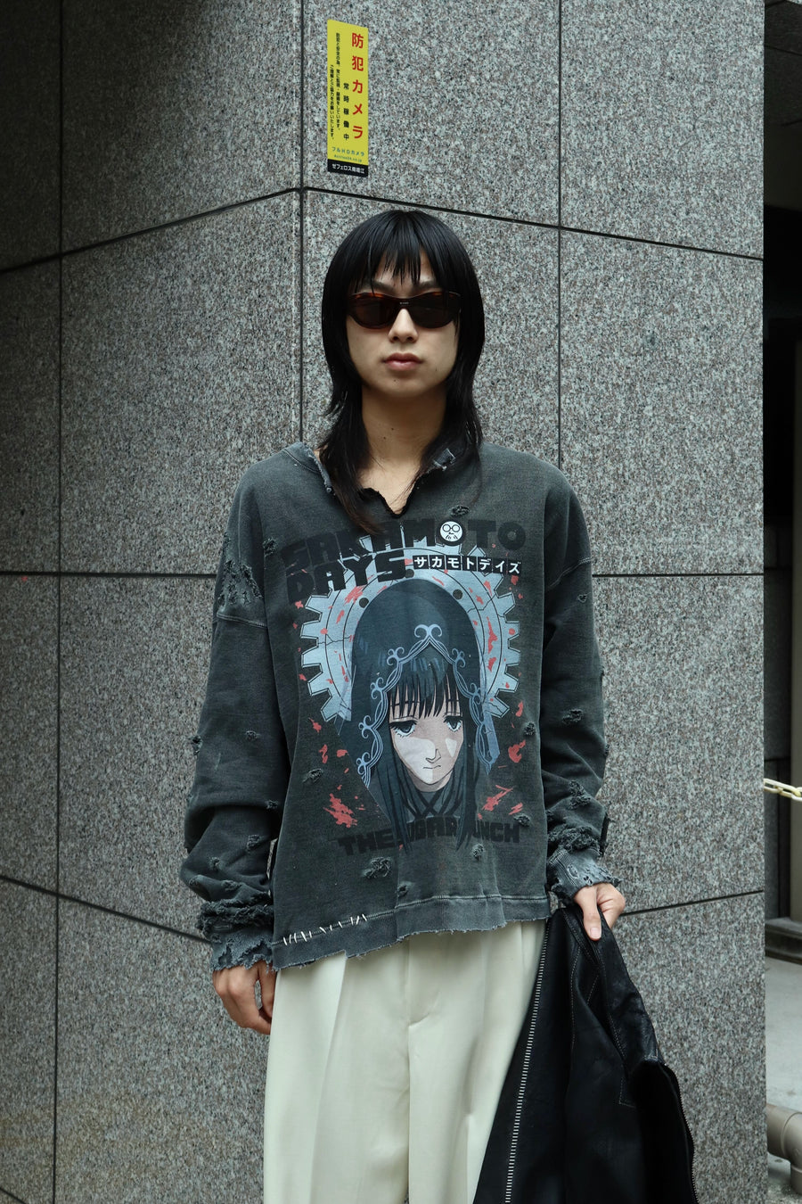 MINUS  Sweat OSARAGI(BLACK)