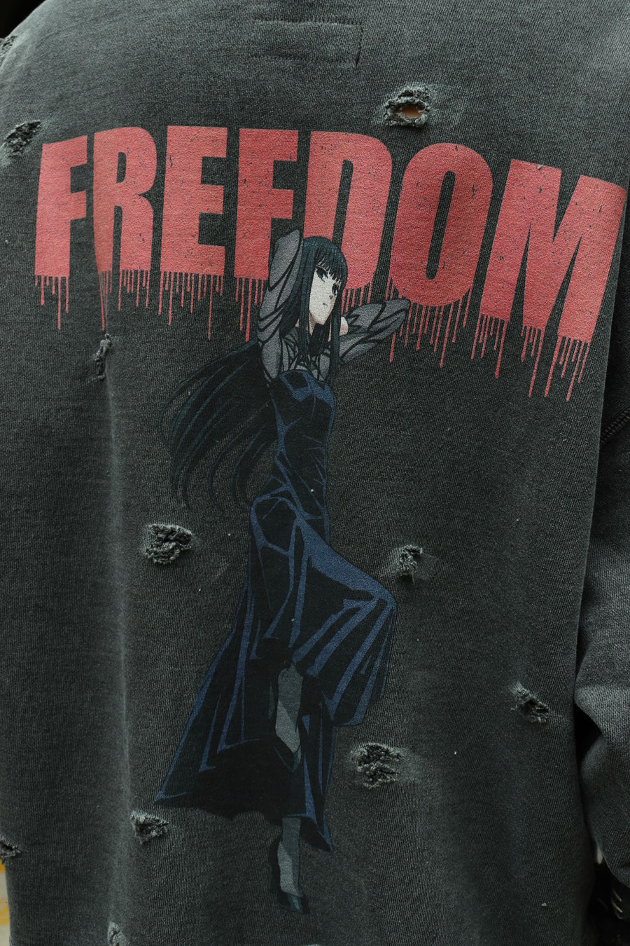 MINUS  Sweat OSARAGI(BLACK)