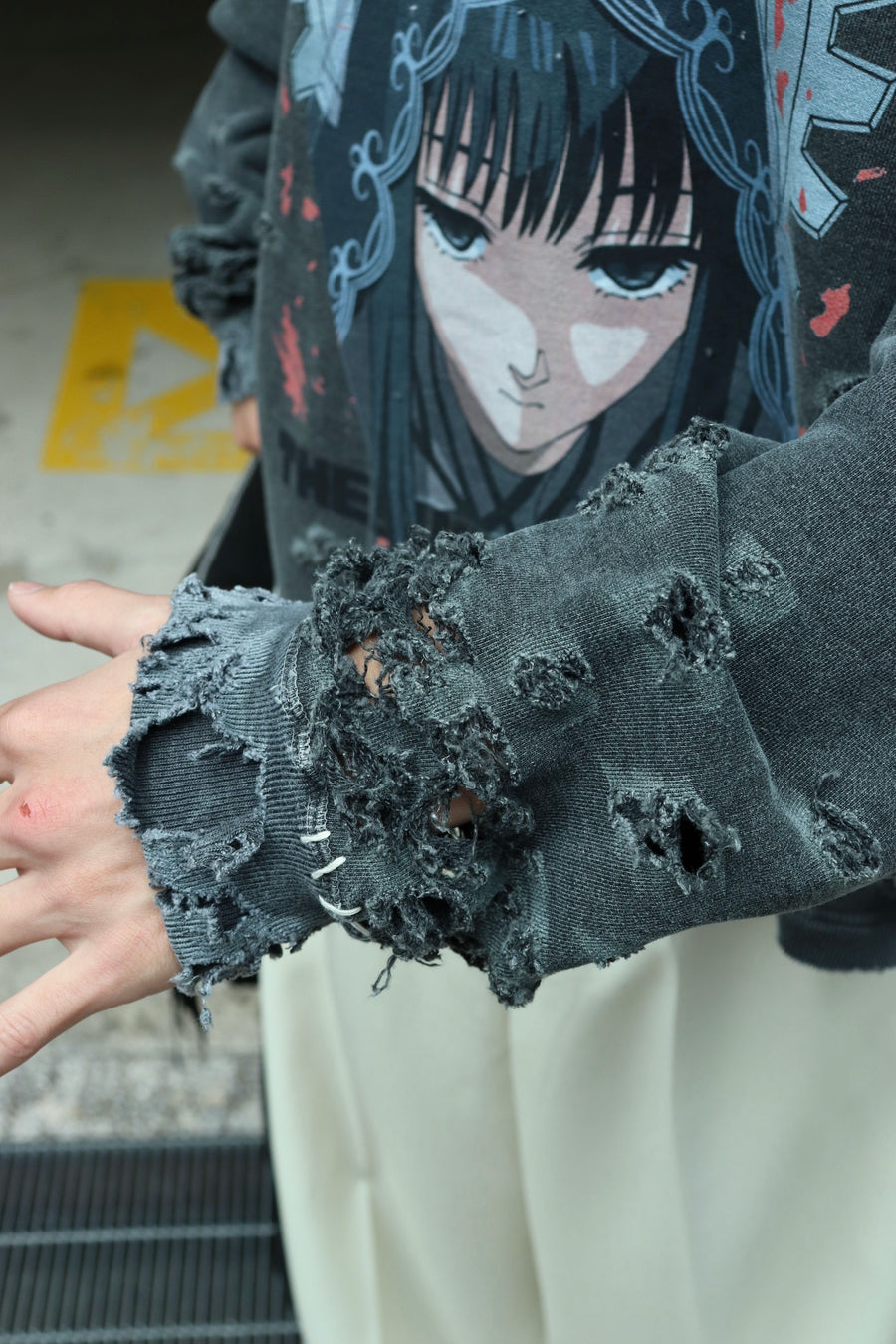 MINUS  Sweat OSARAGI(BLACK)