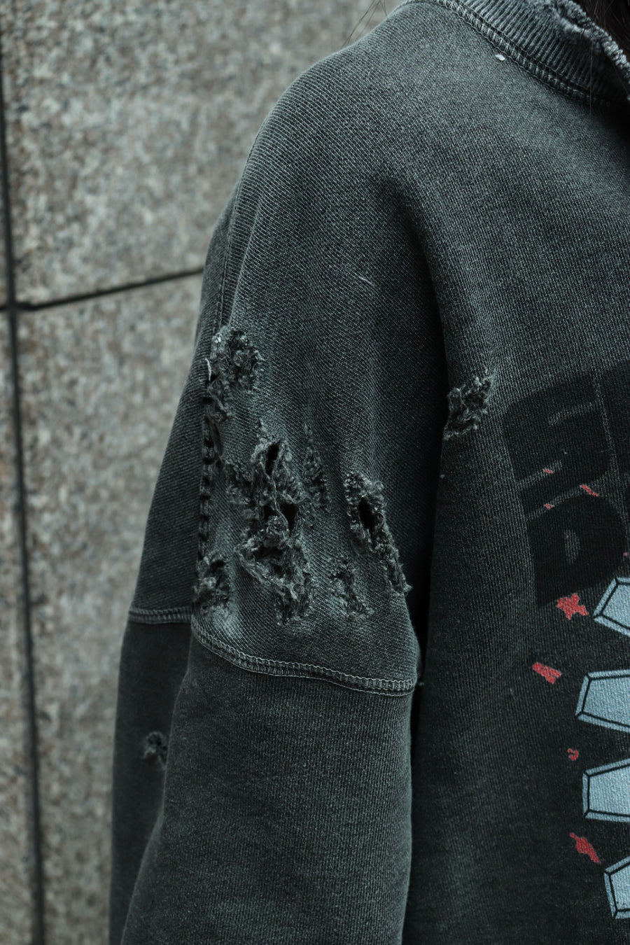 MINUS  Sweat OSARAGI(BLACK)