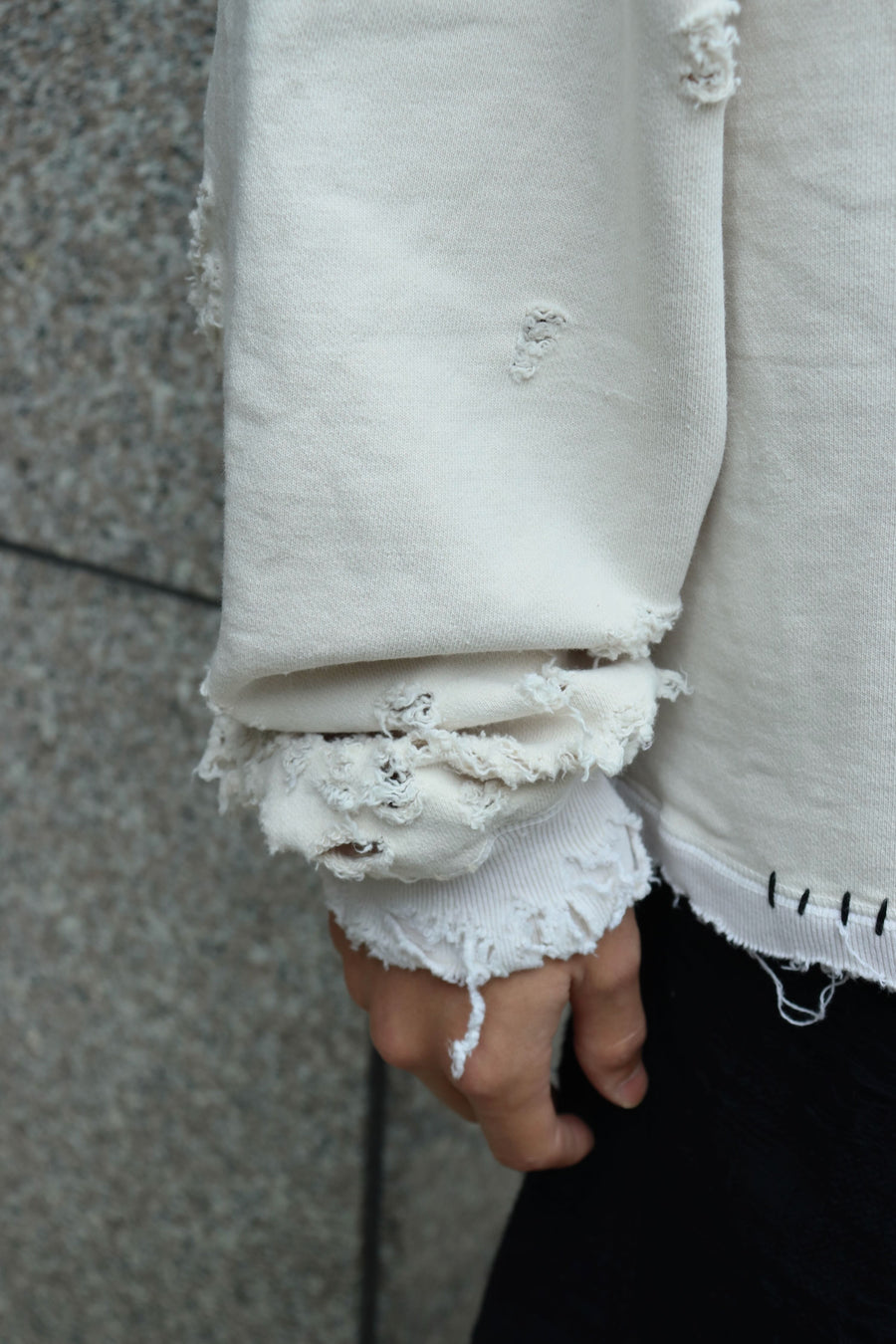 MINUS  Sweat OSARAGI(WHITE)