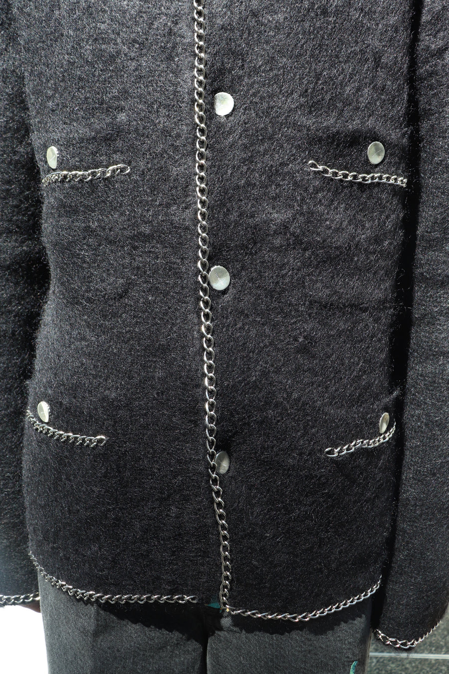 BED j.w. FORD  Chain Mohair Cardigan