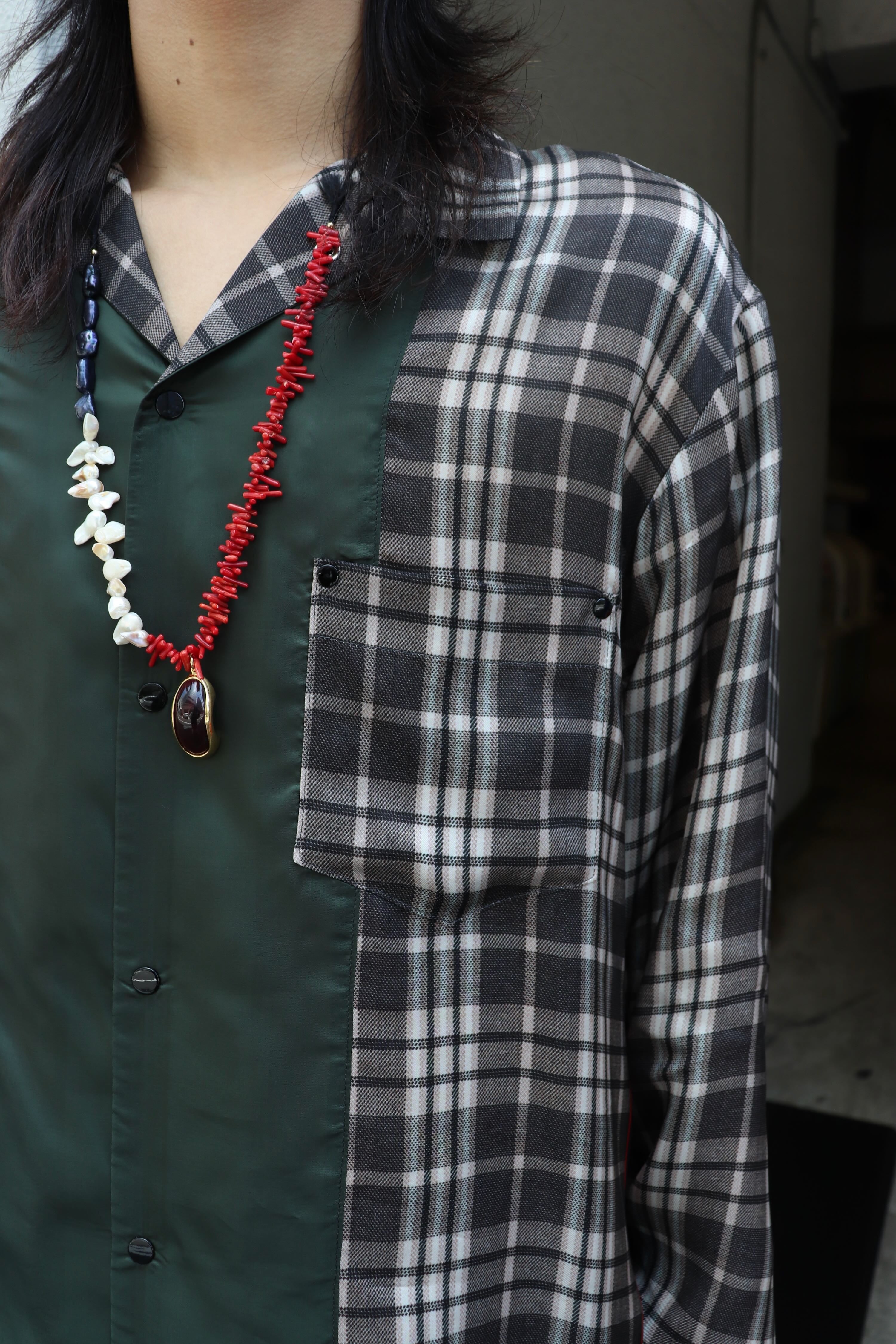 TOGA TOO(トーガ)のInner print shirt GRAYの通販｜PALETTE art alive