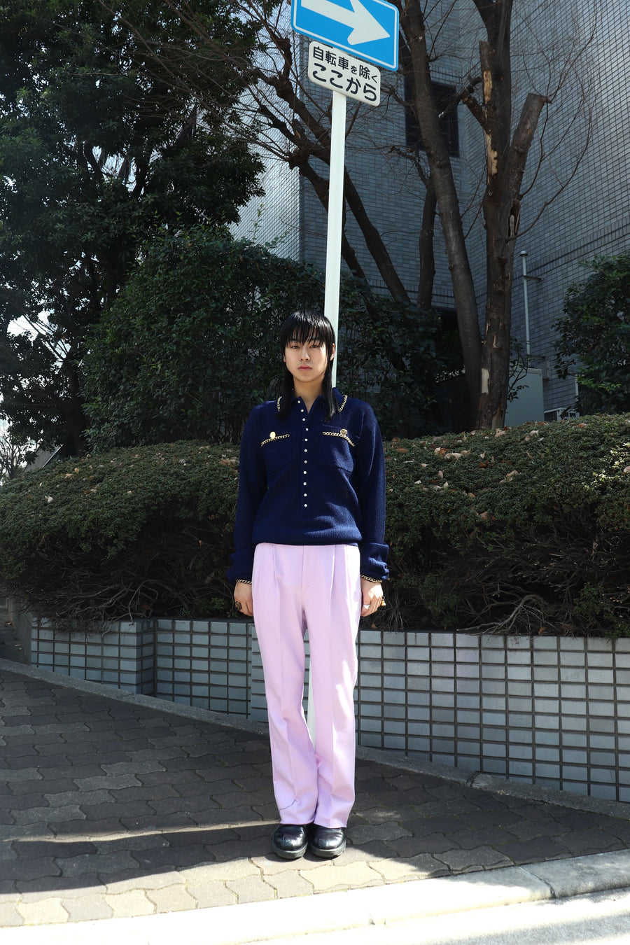 BED j.w. FORD  Sweat Flare Pants(LAVENDER)