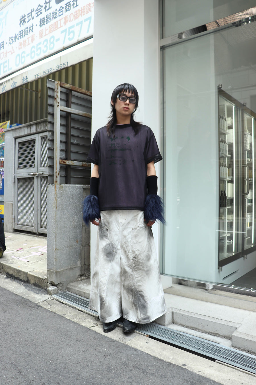 SHINYAKOZUKA  WASHED CARPENTER(COLOURLESS WHITE)