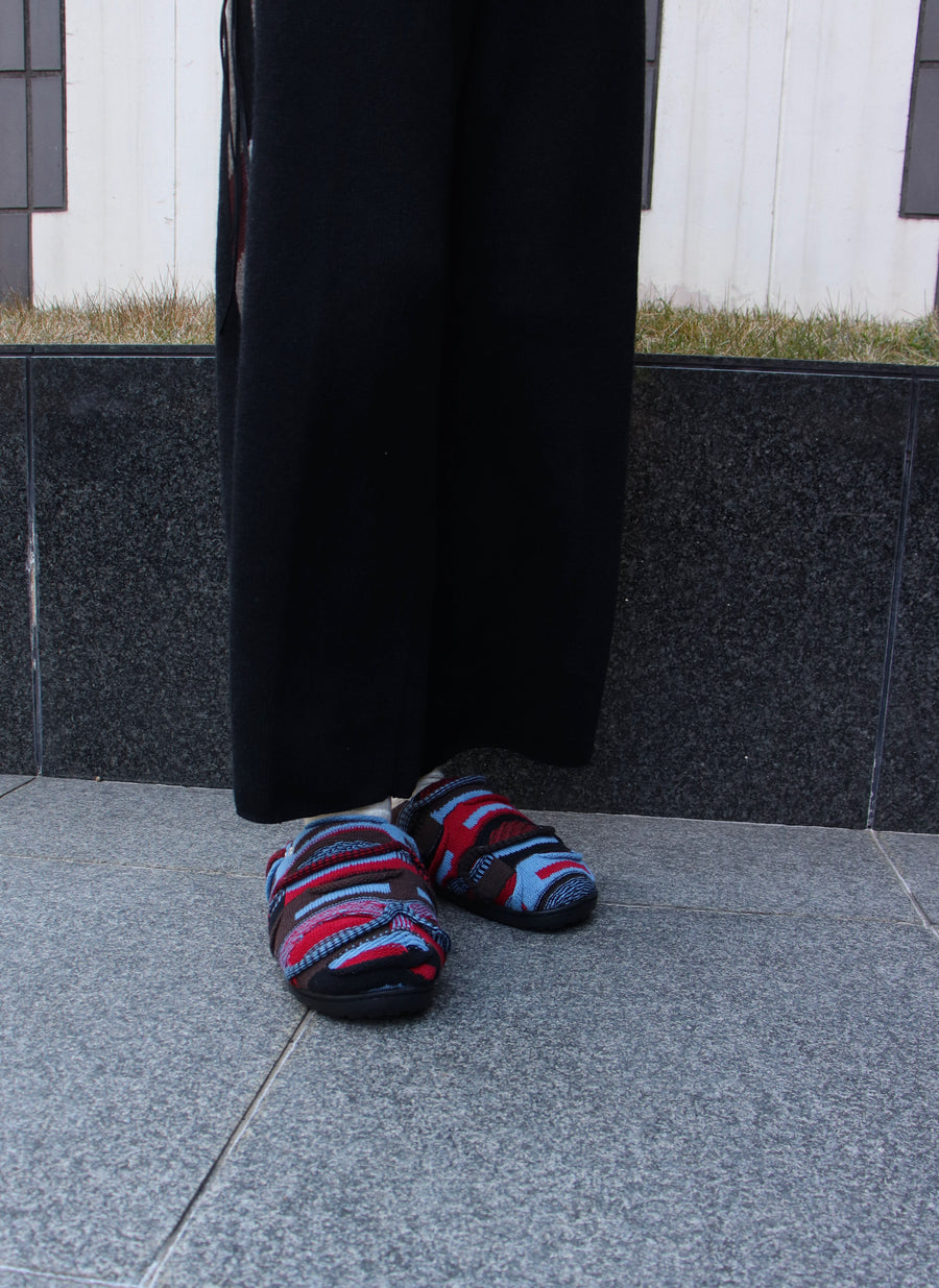 FAF × SUBU  3D Knit Sandals(BLUE)