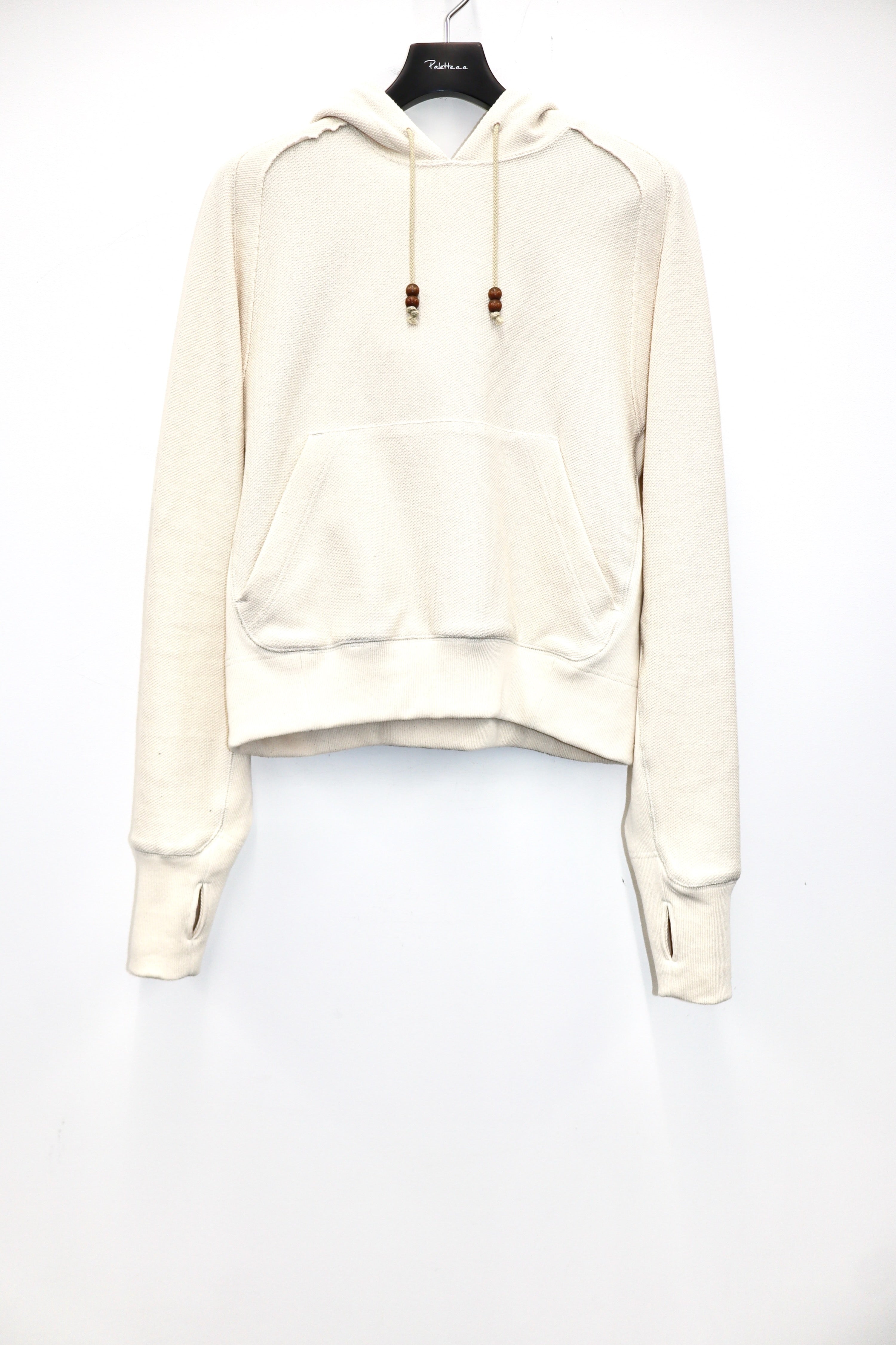 JIAN YE(ジェンイェ)のORBIT MASK HOOD ECRU(フーディー)の通販｜PALETTE art aliveのオンライン ...