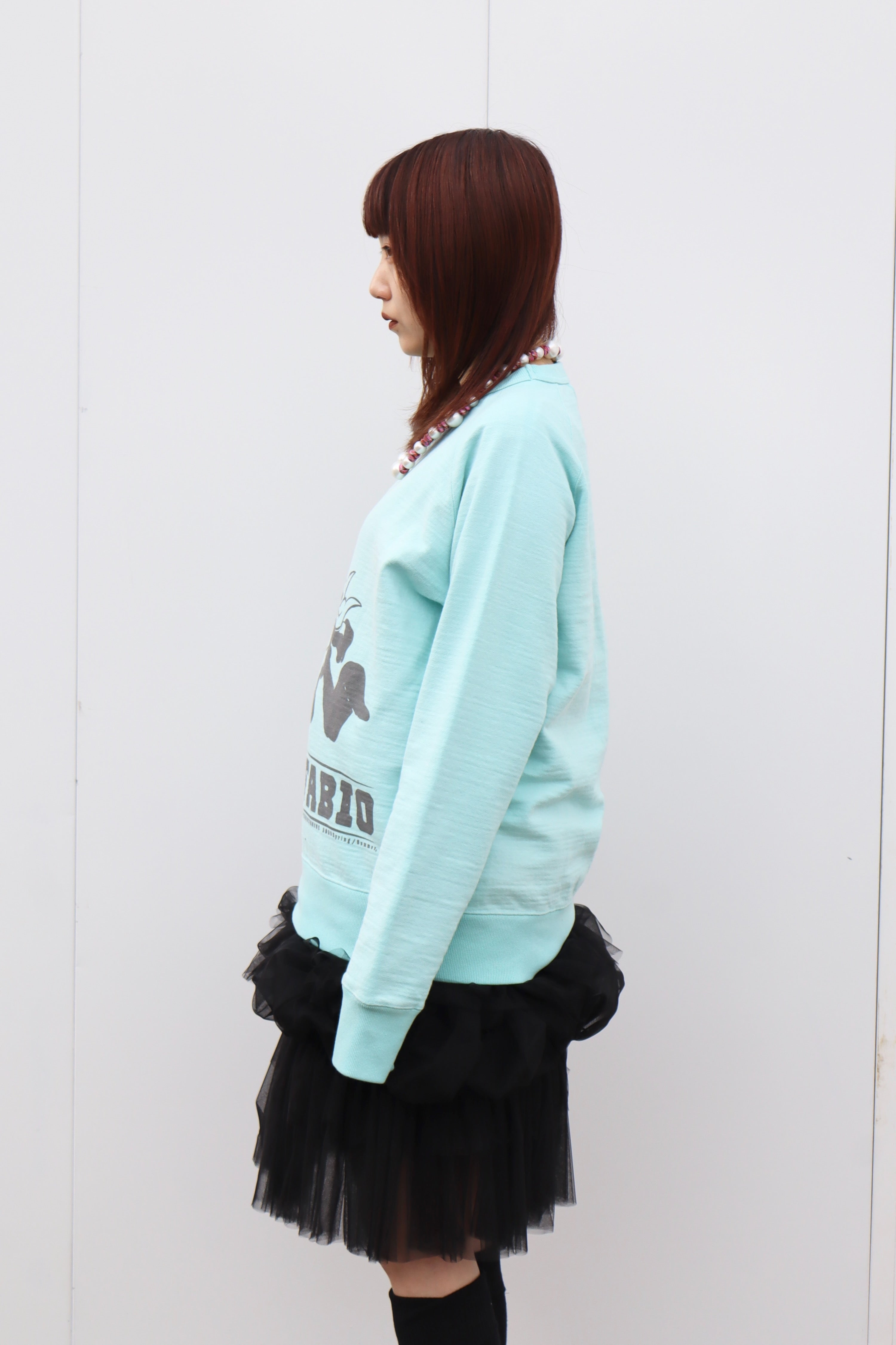 FAF(エフエーエフ)のFabio Crewneck Sweat Mint Greenの通販｜PALETTE 