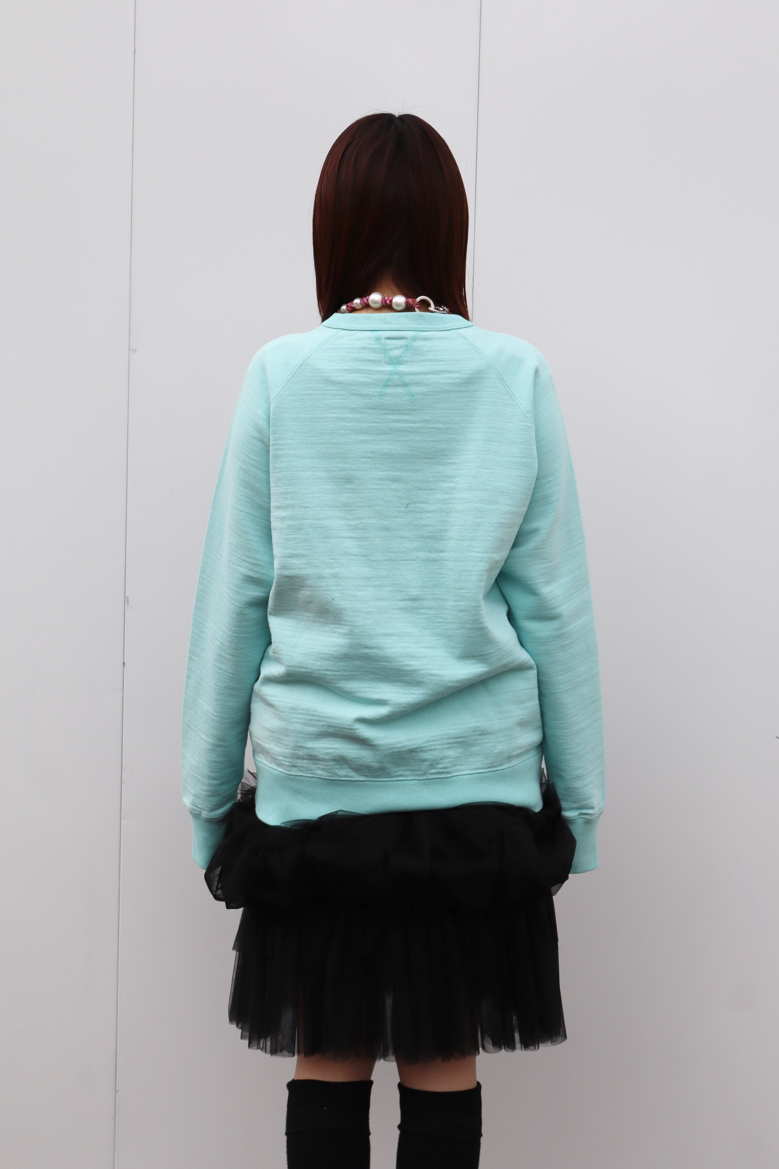 FAF(エフエーエフ)のFabio Crewneck Sweat Mint Greenの通販｜PALETTE