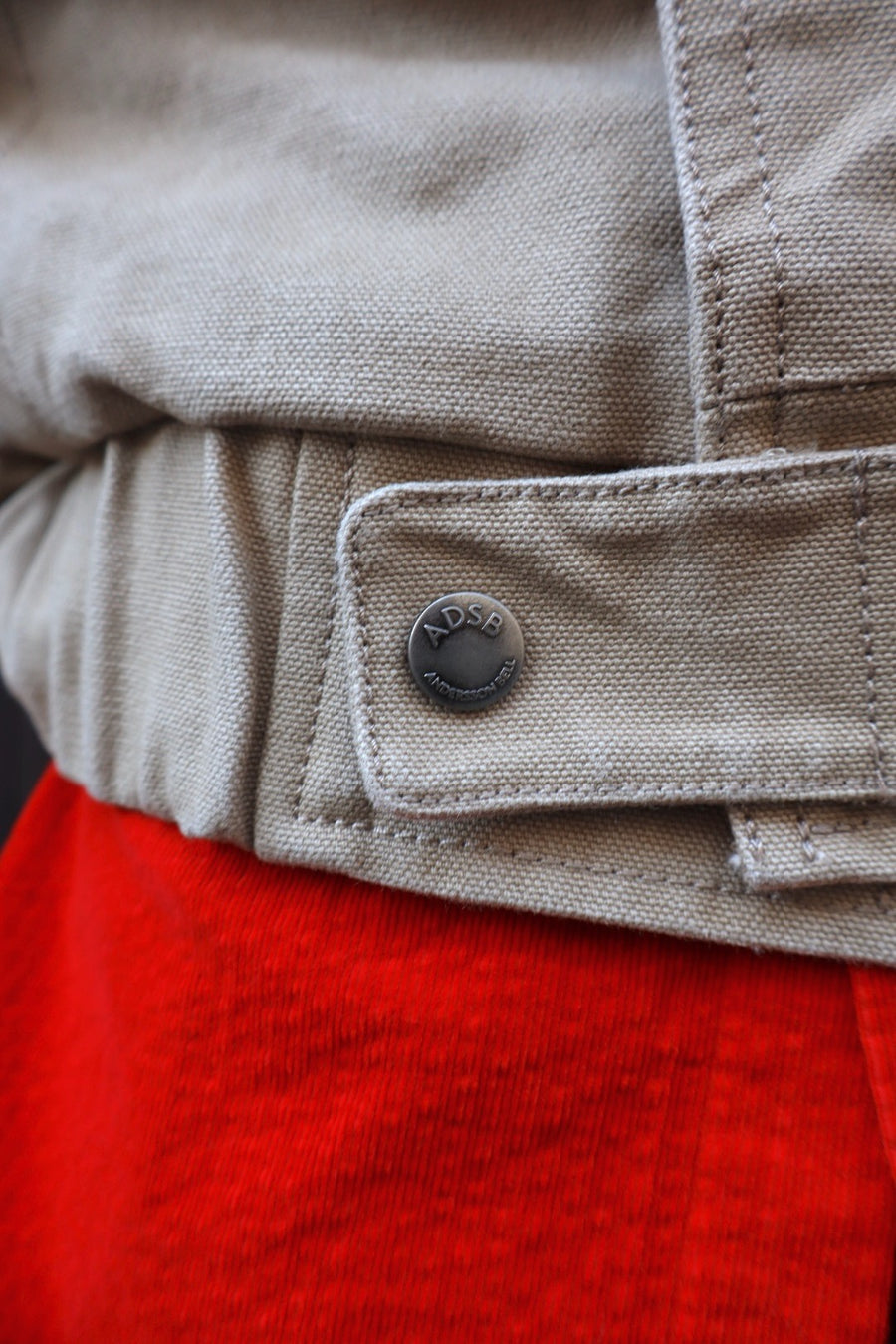 ANDERSSON BELL  UNISEX ORTEGA WASHED COTTON JACKET