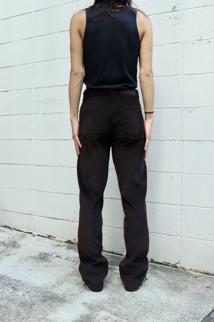 Olga Basha  Pam Brown Corduroy (Mid-rise)