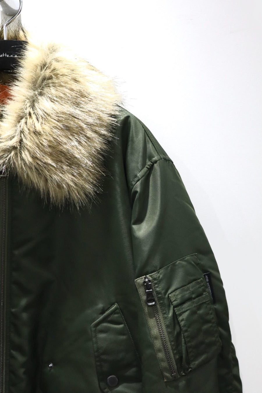 ANDERSSON BELL(アンダースンベル)のFUR COLLAR MA-1の通販｜PALETTE