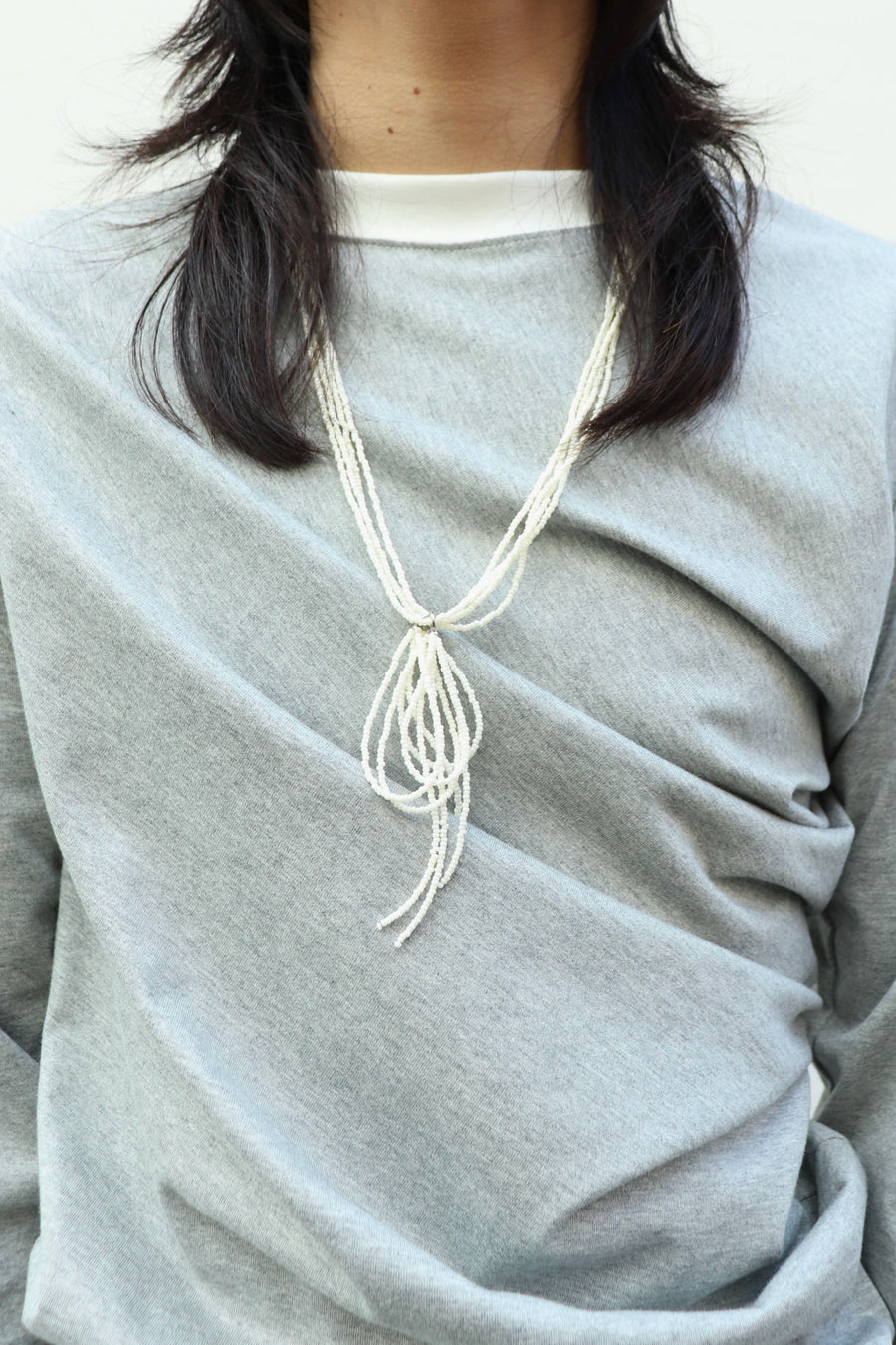 TOGA(トーガ)のBeads necklace OFF WHITEの通販｜PALETTE art aliveの