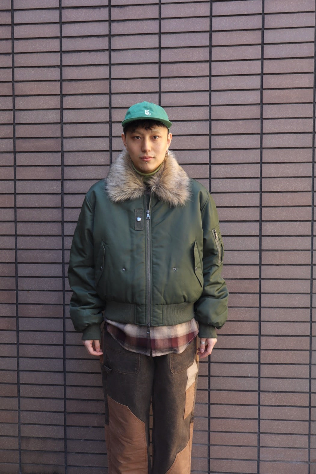 【最終値下げ】Andersson Bell FUR COLLAR MA-1 IMG_4010_1103eed4-d1f1-4b58-