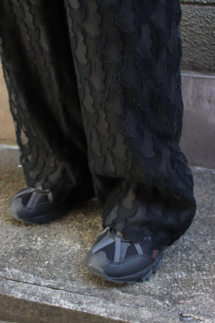 MASU  ANGEL LACE EASY PANTS(BLACK)