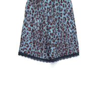 PERVERZE(パーバーズ)のLace-trim Loose Slip Shorts NAVYの通販
