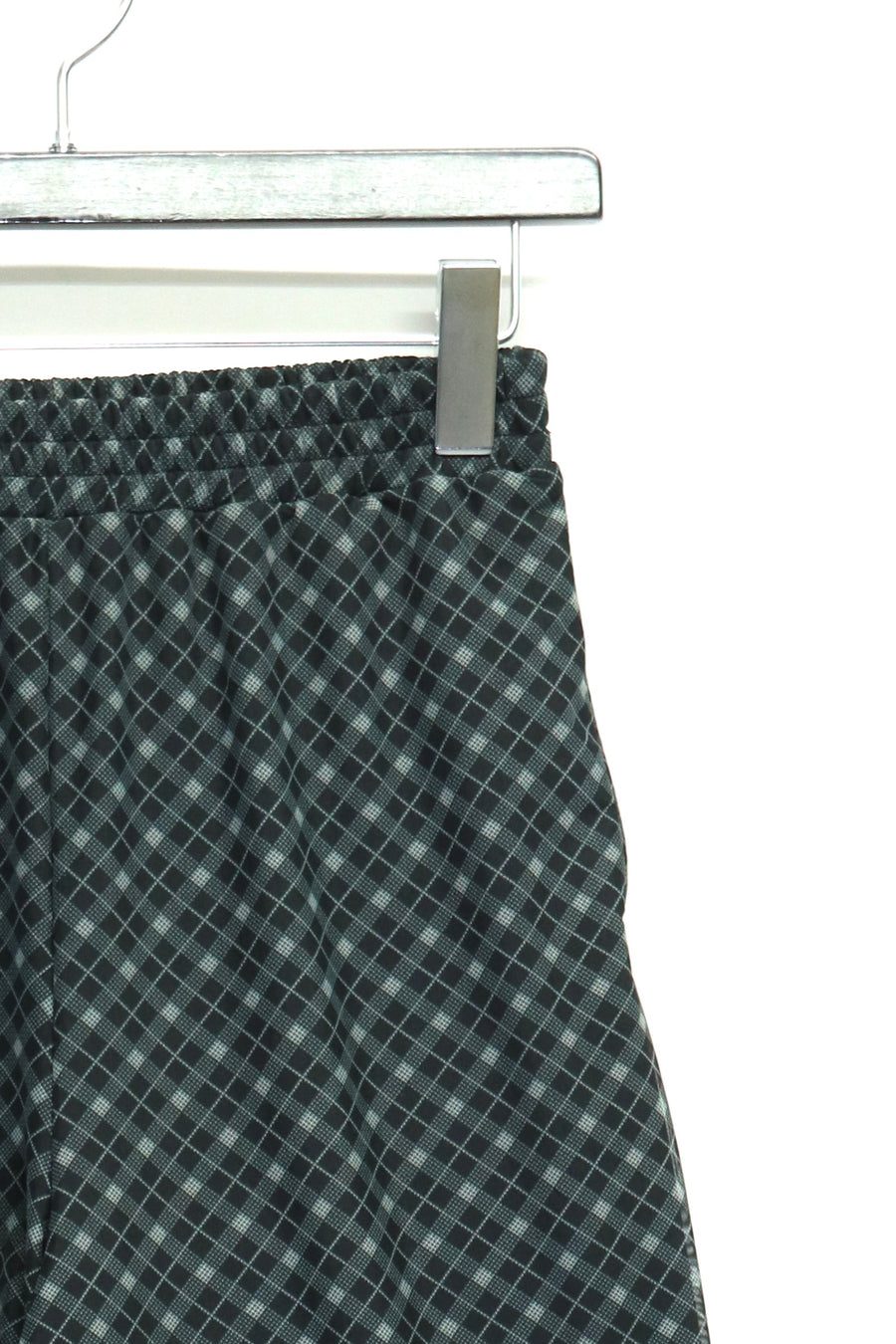 PERVERZE(パーバーズ)のLace-trim Loose Slip Shorts BLACKの通販