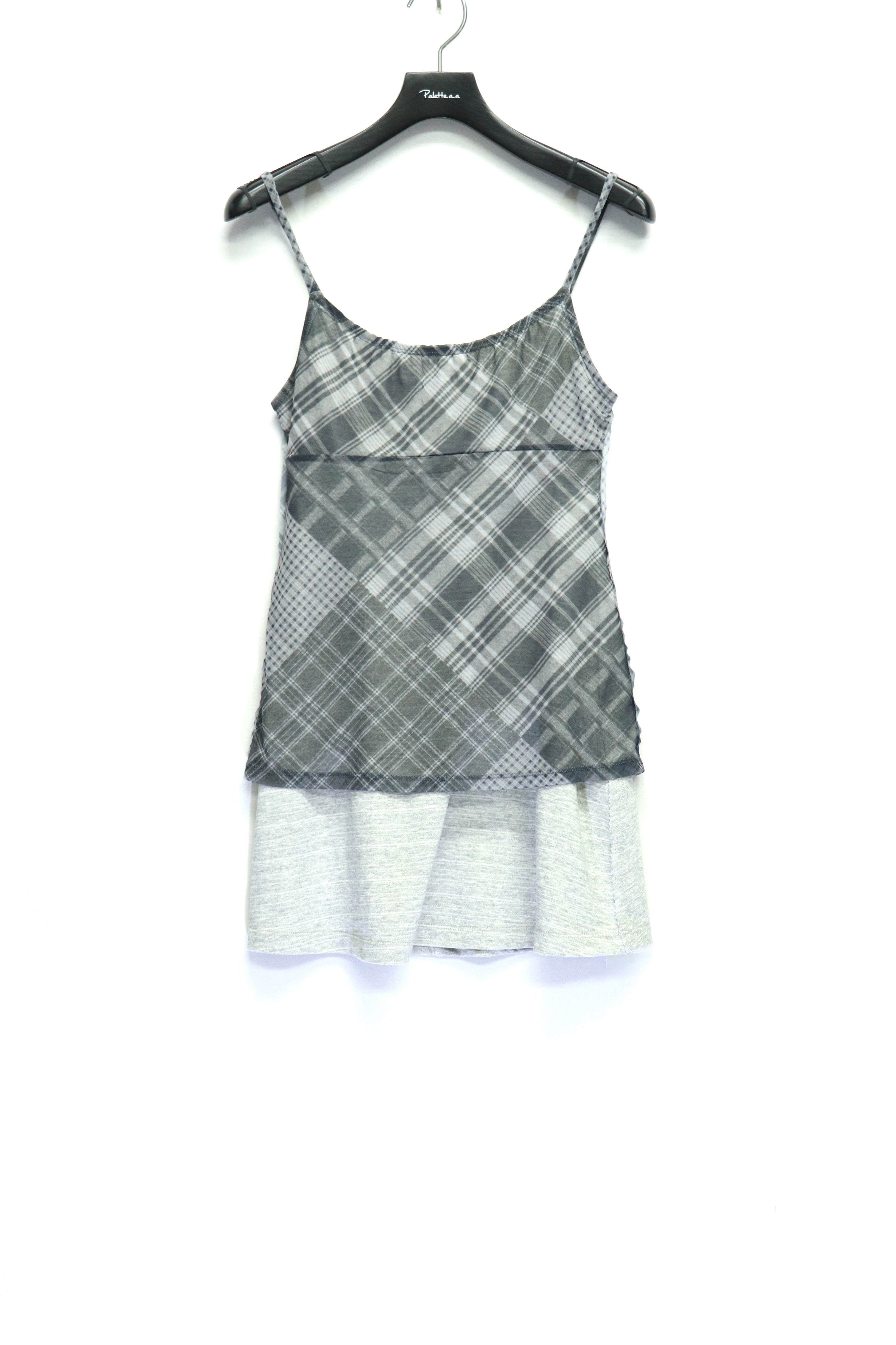 新作 新品 PERVERZE Layering Camisole / Gray PERVERZE(パーバーズ)のLayering Camisole GRAYの通販｜PALETTE art