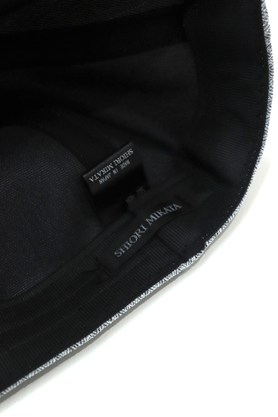 SHIORI MIKATA  wool like round cap(GRAY)