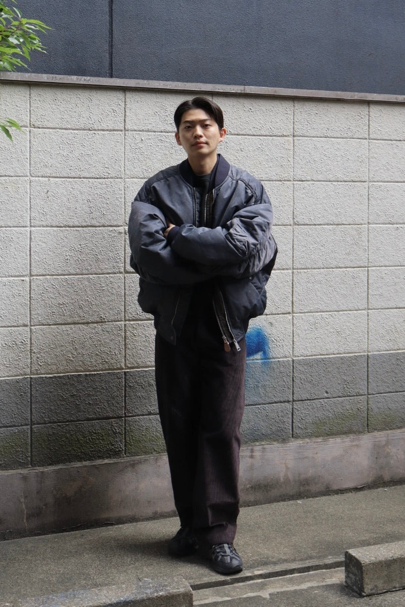 RIKU UMEHARA  CREASE ROPE PANTS