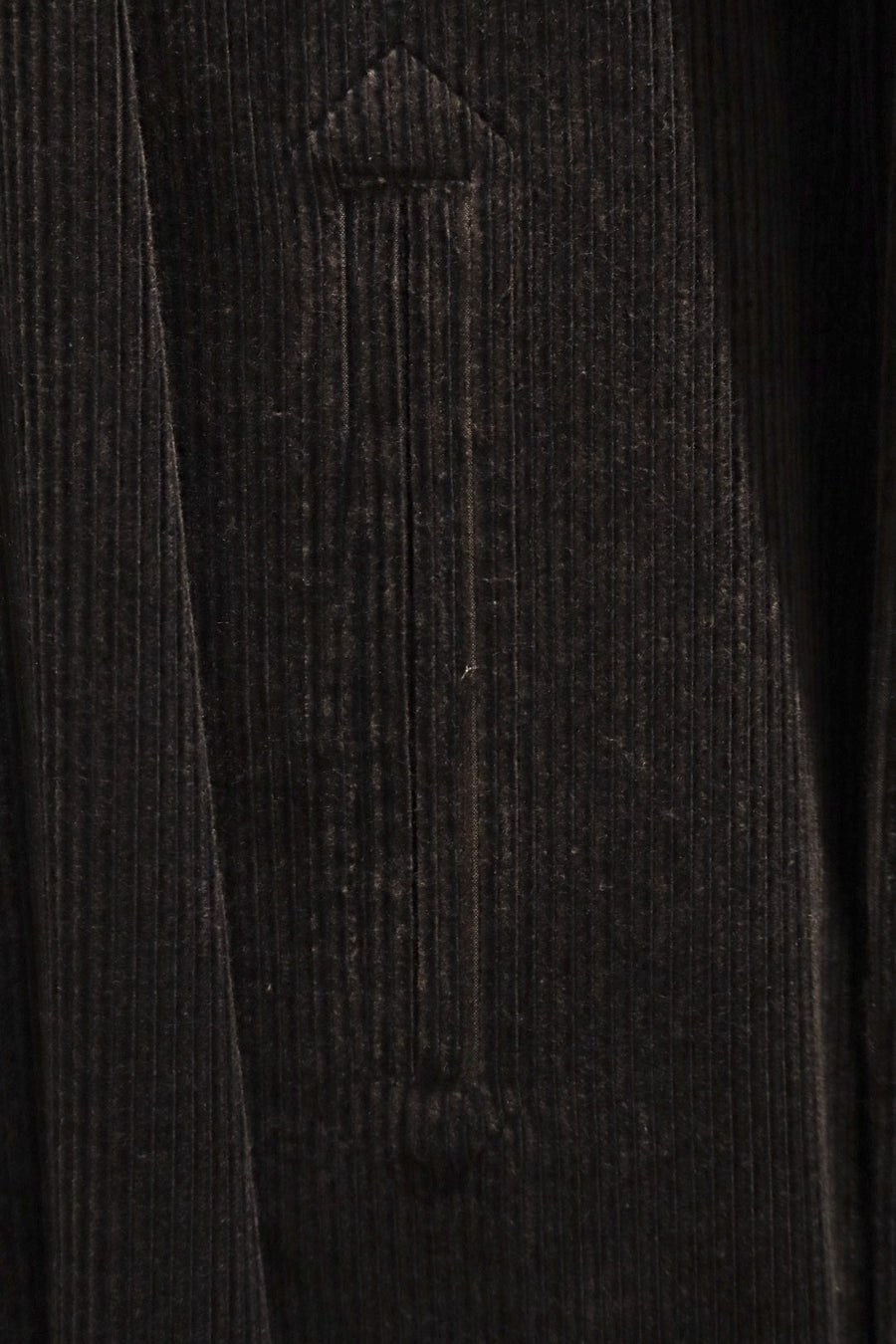 Urig  CORDUROY WAIST BELTED HALF COAT HL