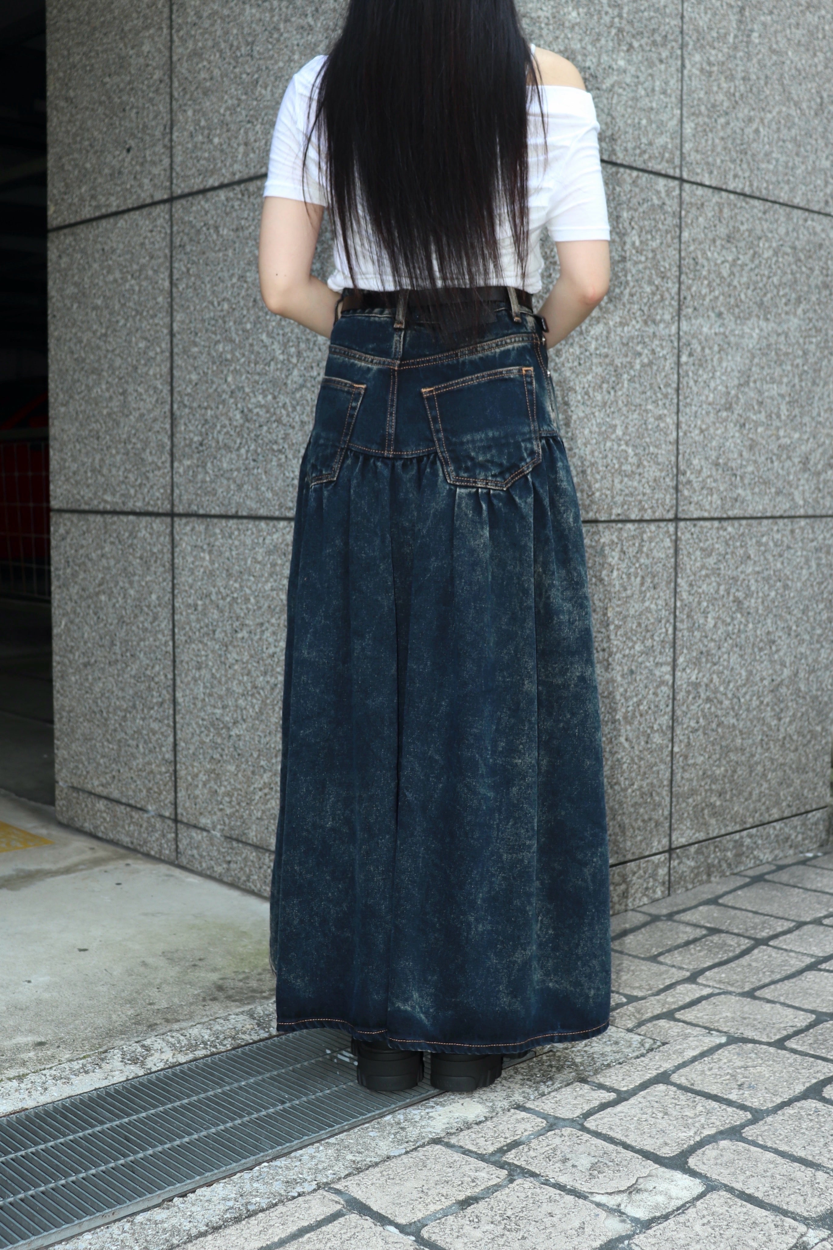 GANNI(ガニー)のLight Denim Long Skirtの通販｜PALETTE art aliveの